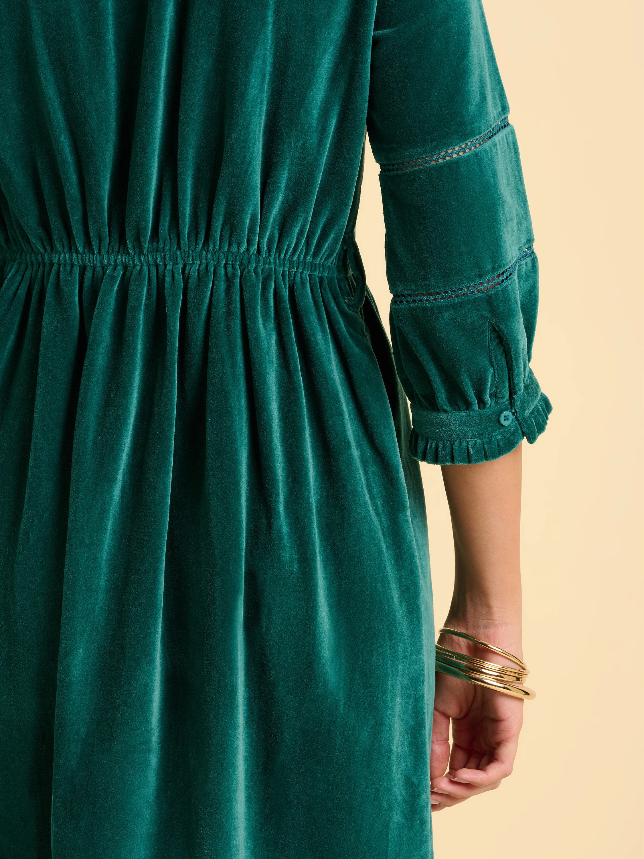 Starry Velvet Midi Dress - Image 7