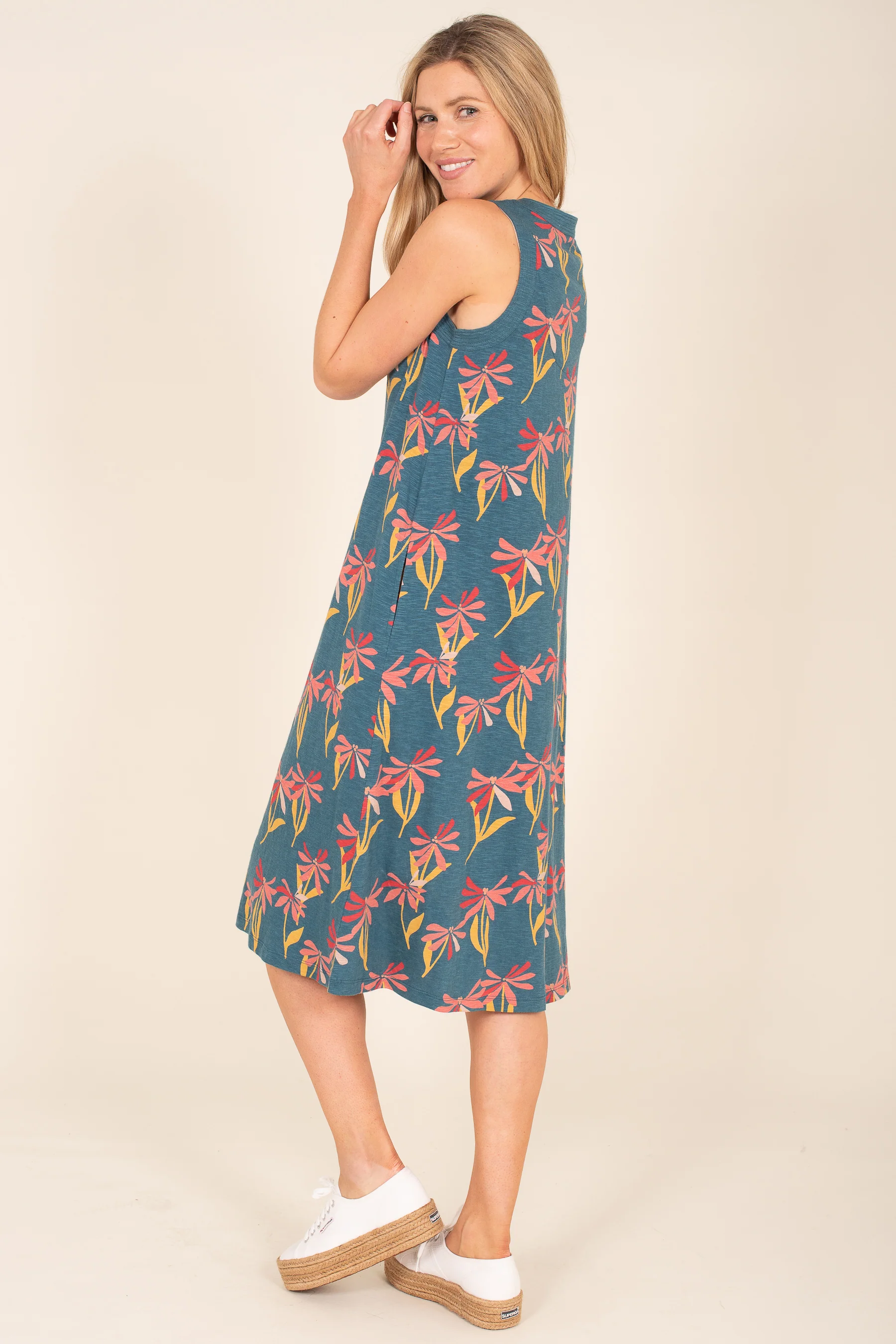 Stemmed Floral Dress - Image 2