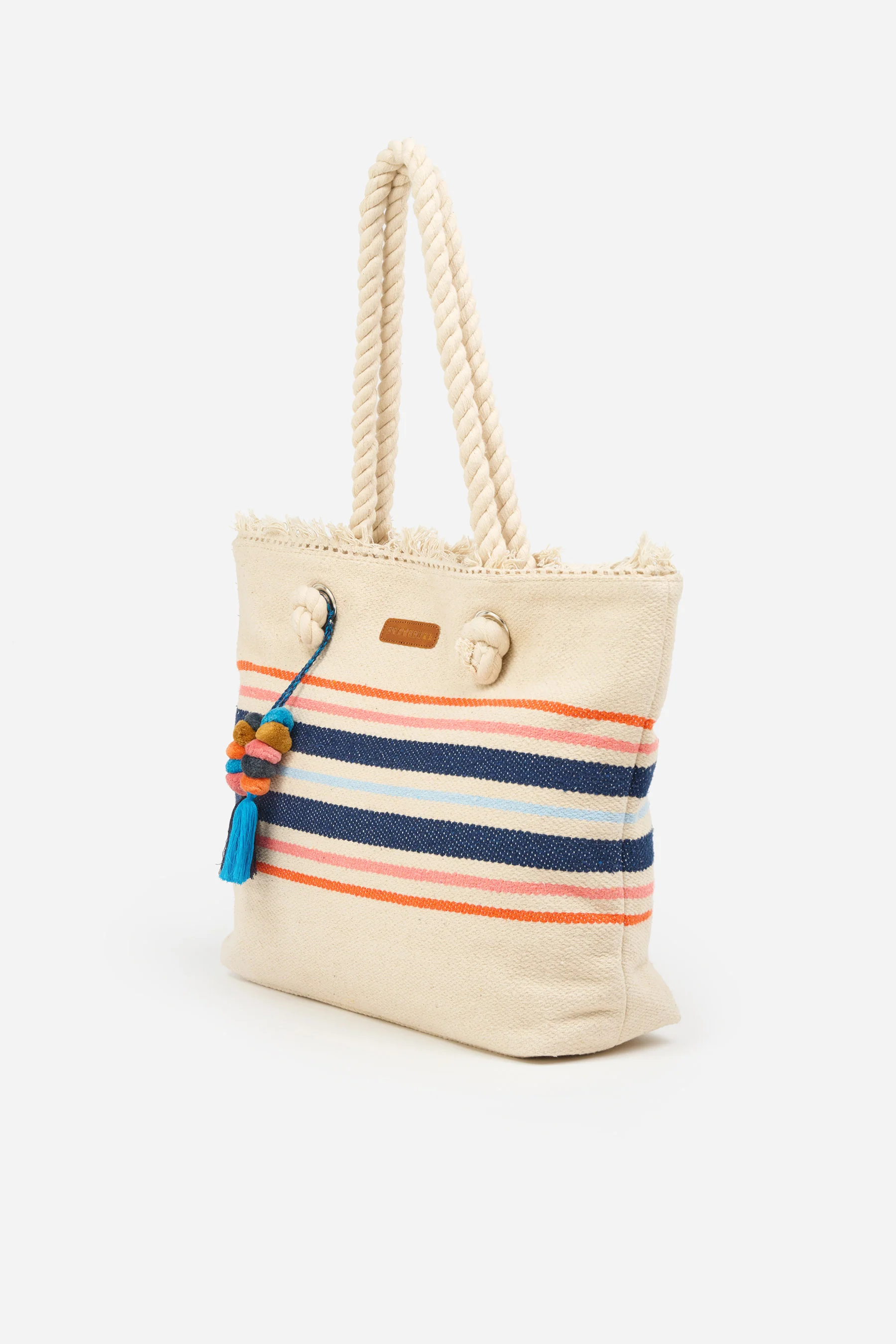 Stripe Beach Bag - Image 3