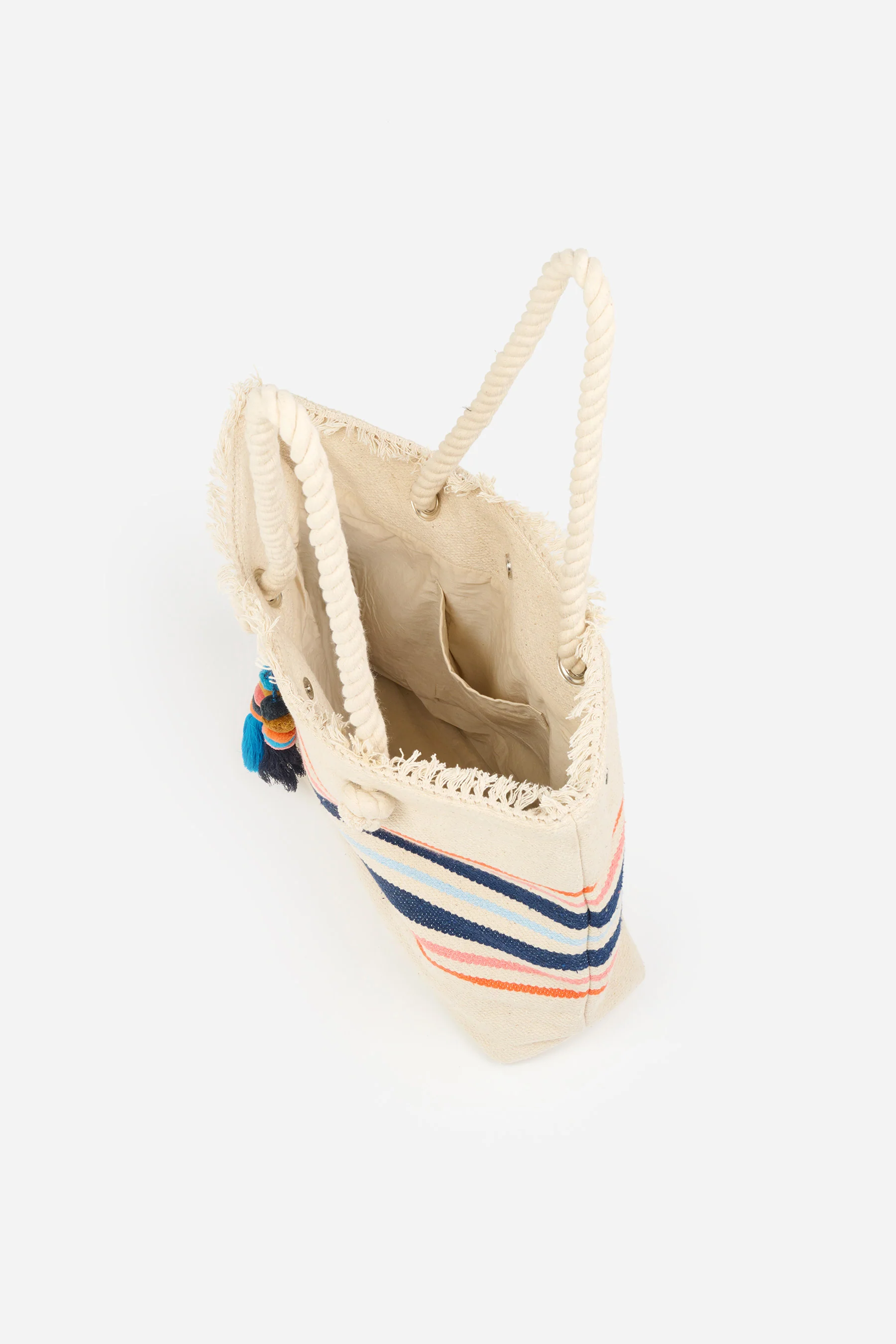 Stripe Beach Bag - Image 5