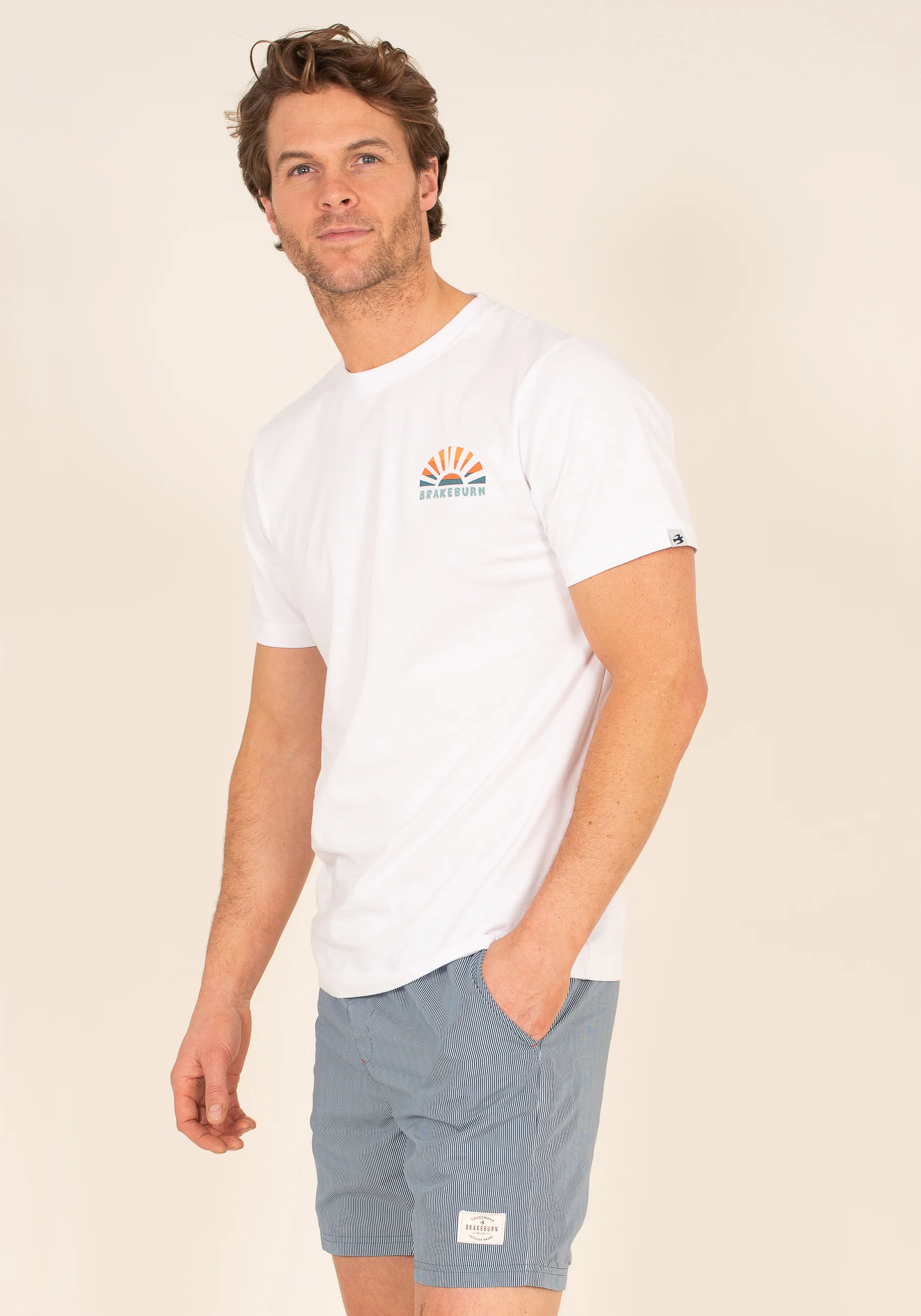 Stripe Board Shorts - Image 3