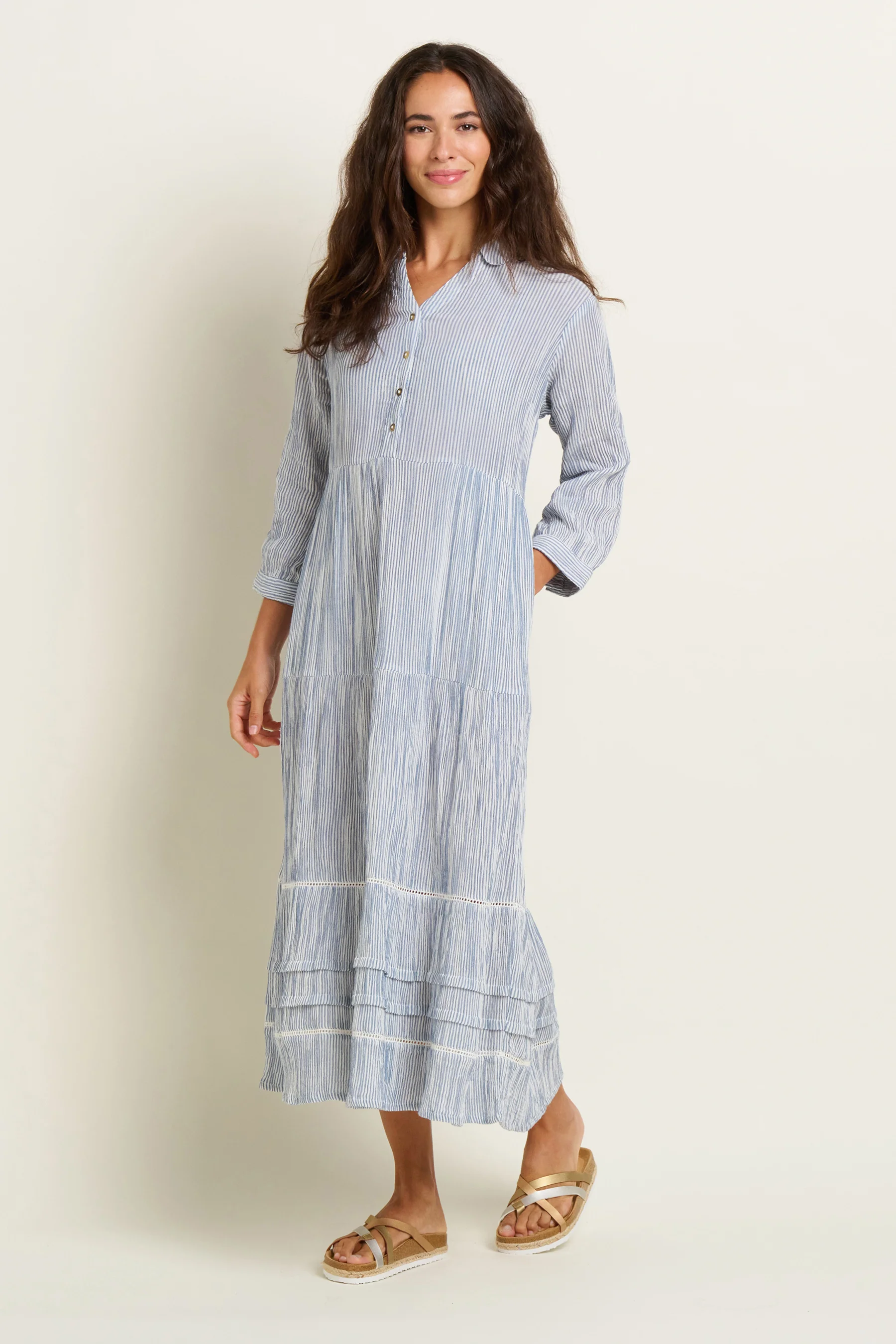 Stripe Erica Maxi Dress - Image 5