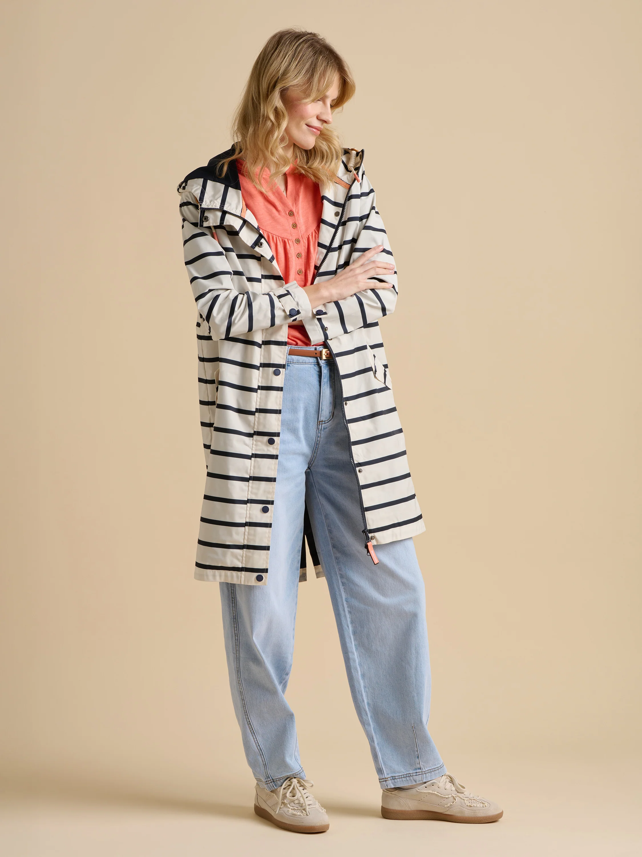 Stripe Rain Jacket - Image 5