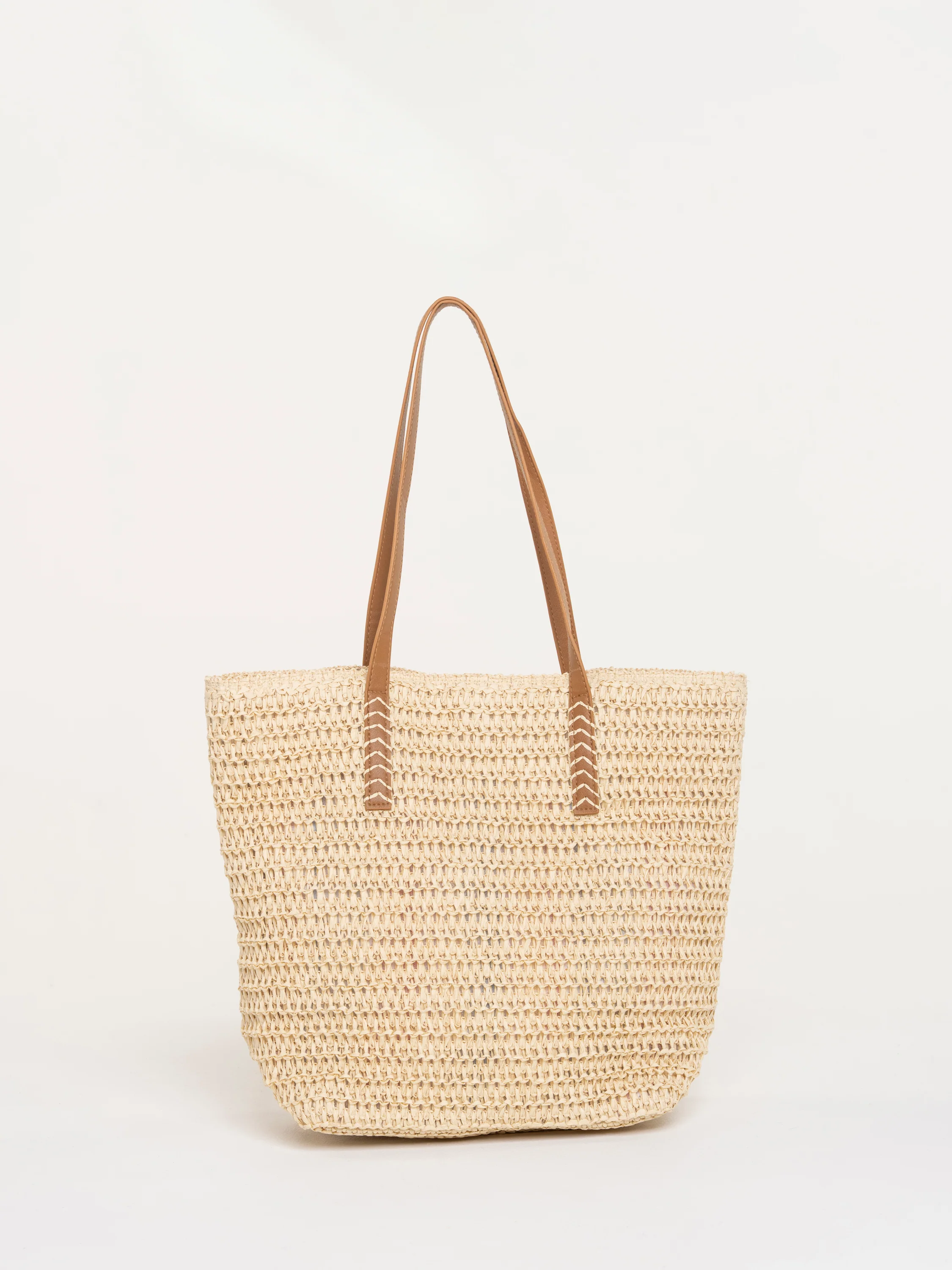Summer Sun Raffia Beach Bag - Image 2