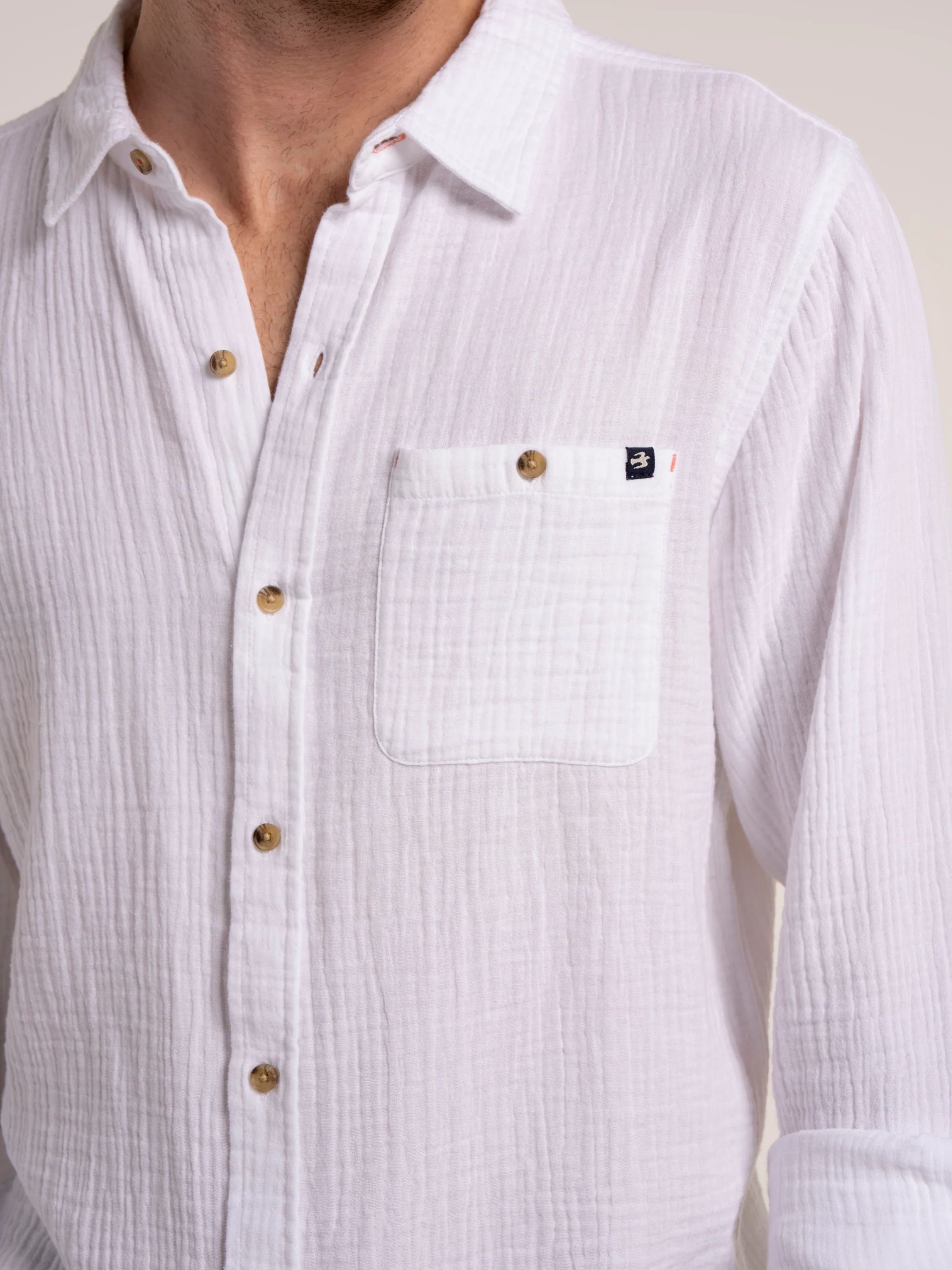 Tarbert Double Cloth Shirt - Image 3