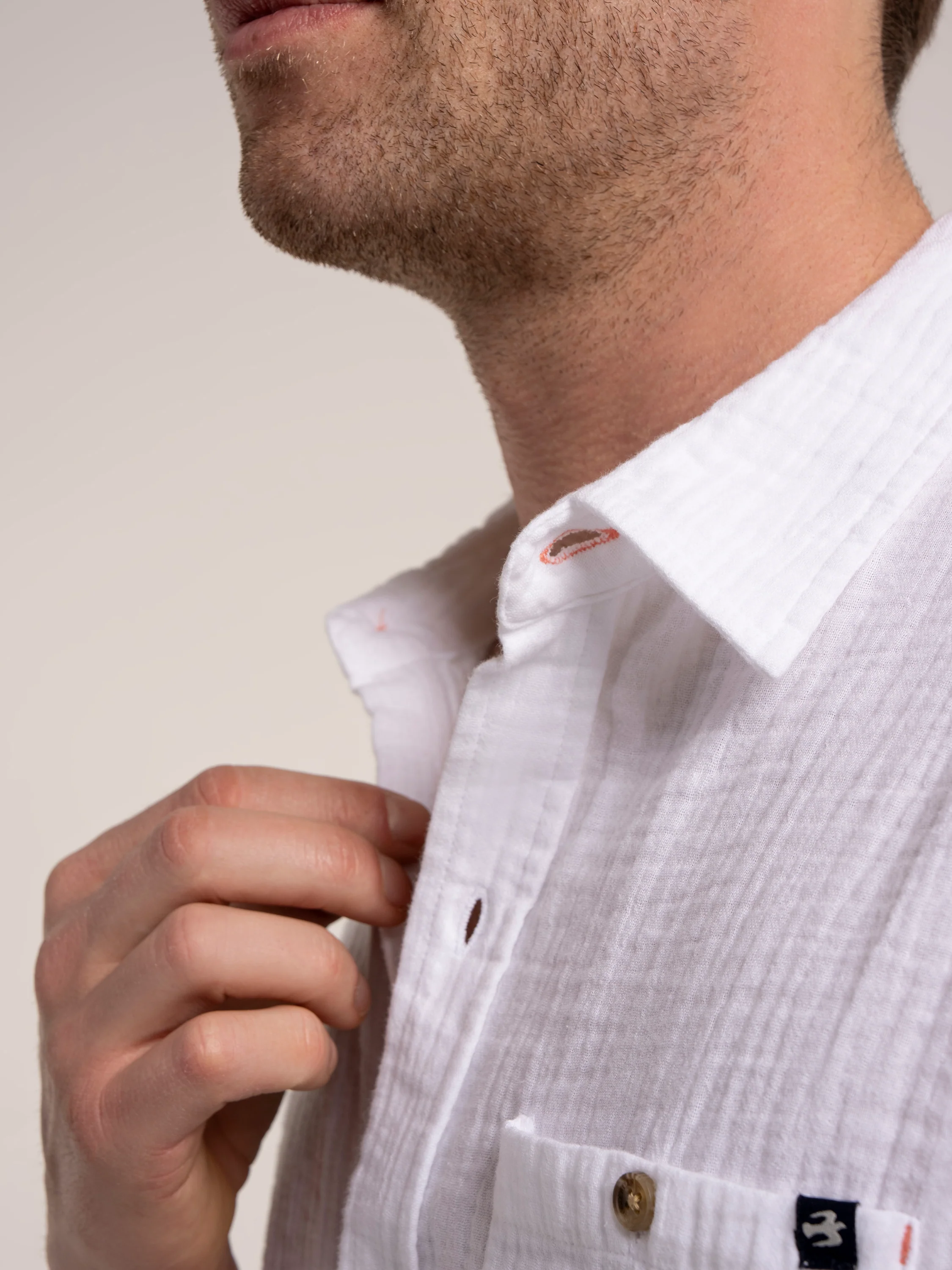 Tarbert Double Cloth Shirt - Image 7