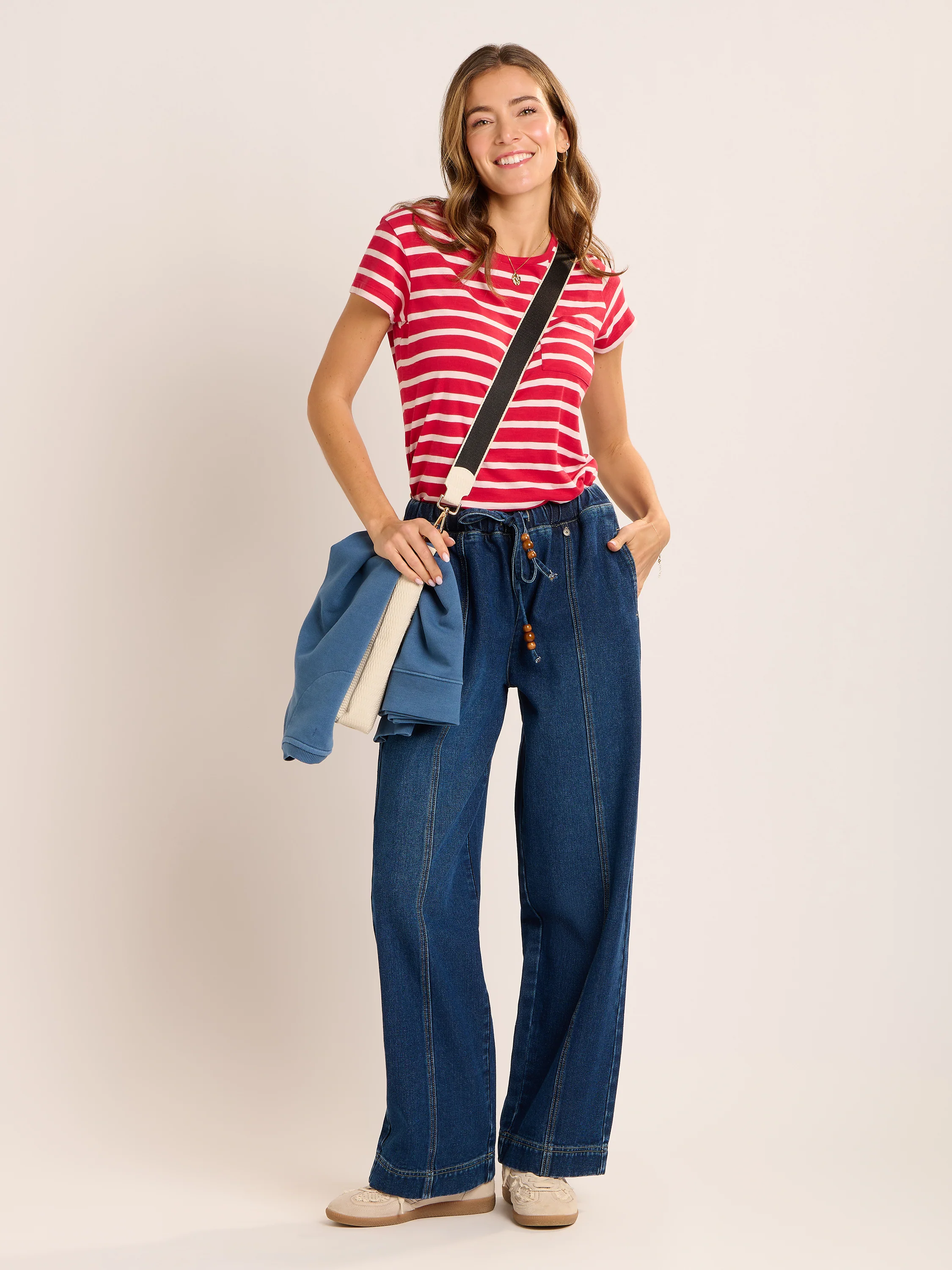 Tayanna Denim Trousers - Image 5