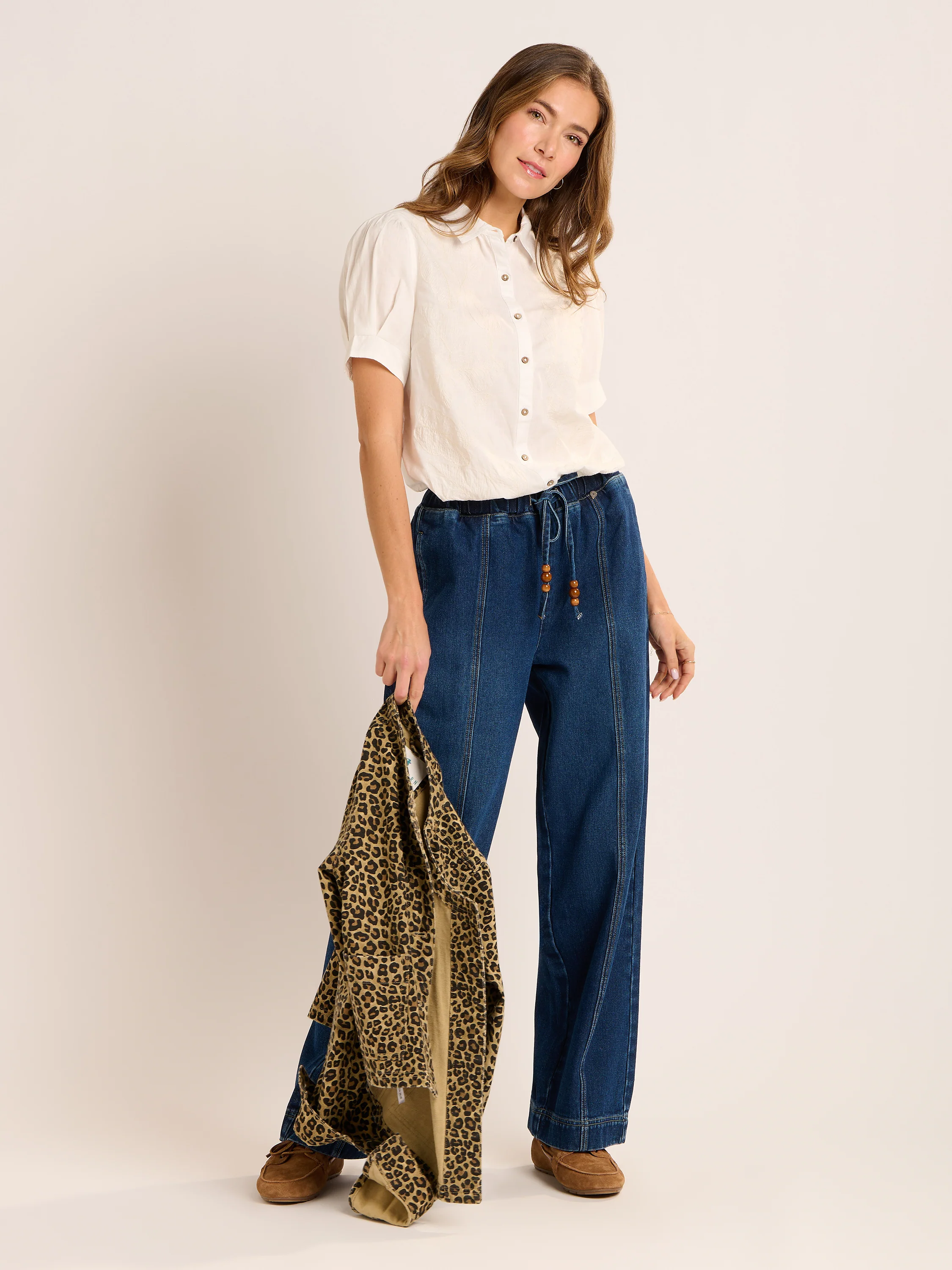 Tayanna Denim Trousers - Image 6