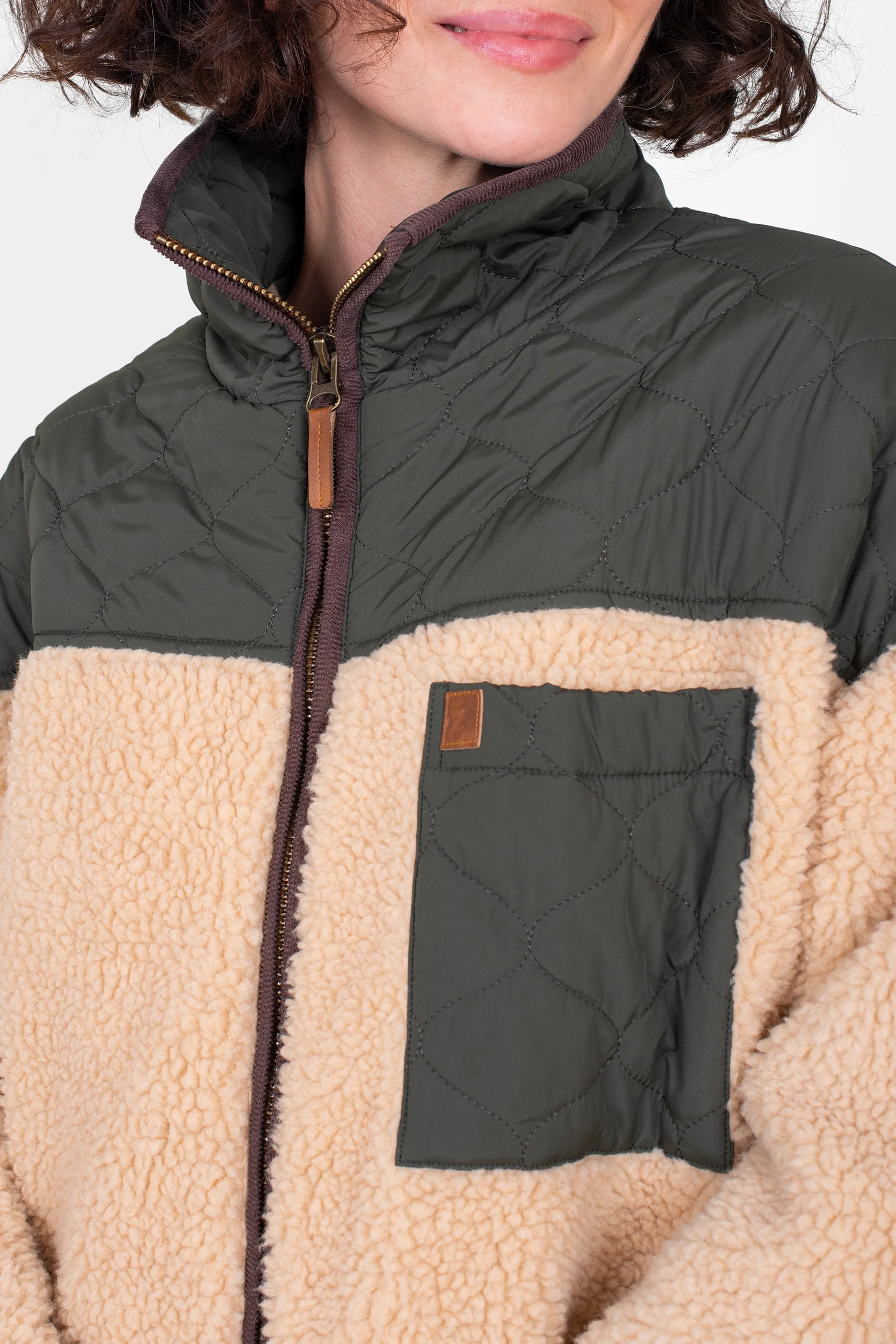Teddy Longline Borge Jacket - Image 2