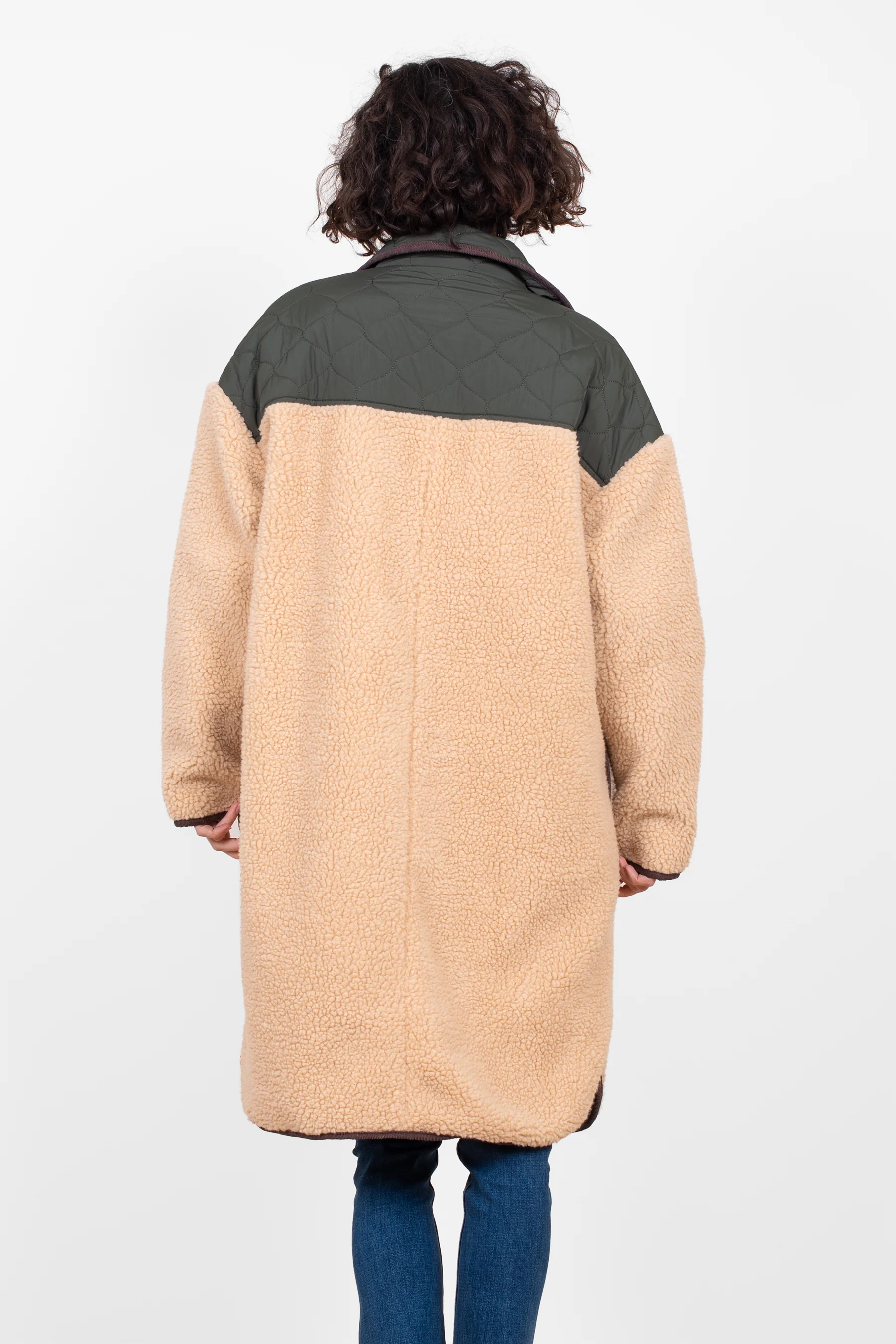 Teddy Longline Borge Jacket - Image 4