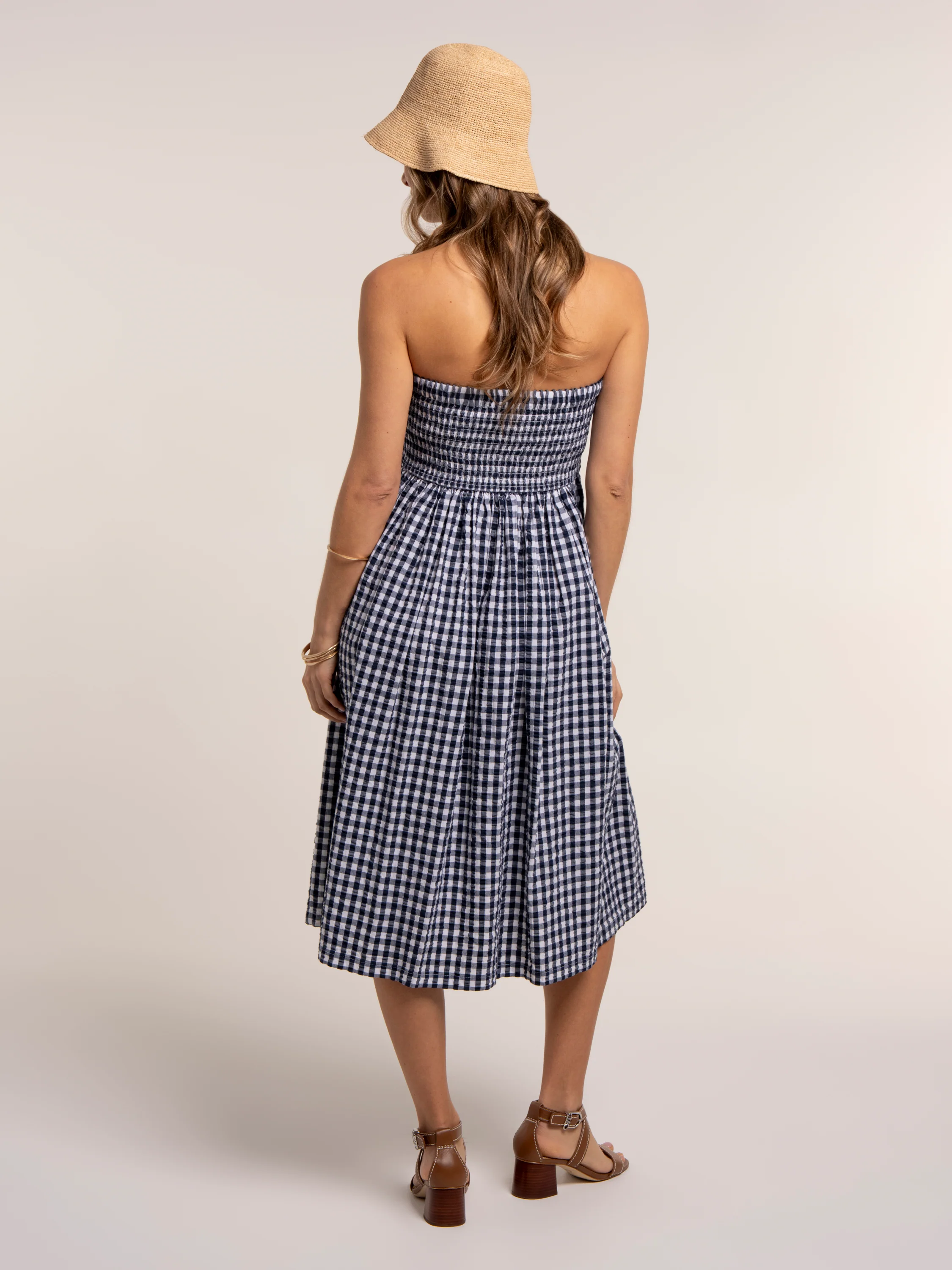 Teresa Gingham 2-in-1 Maxi Skirt - Image 4