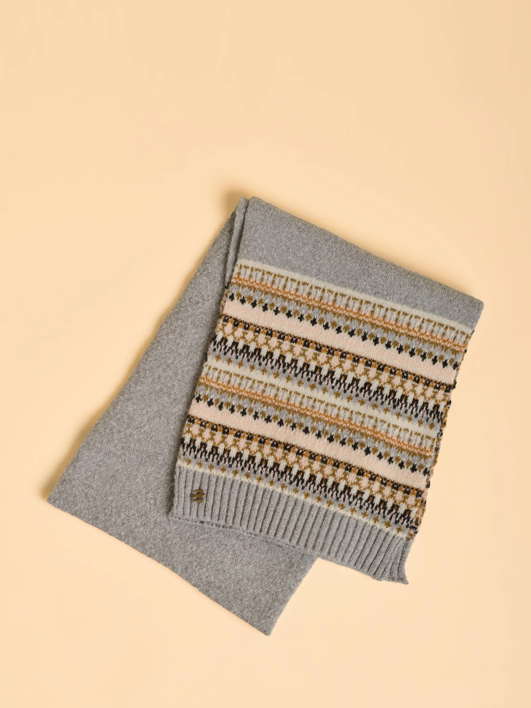 Thistle Knitted Scarf - Image 2