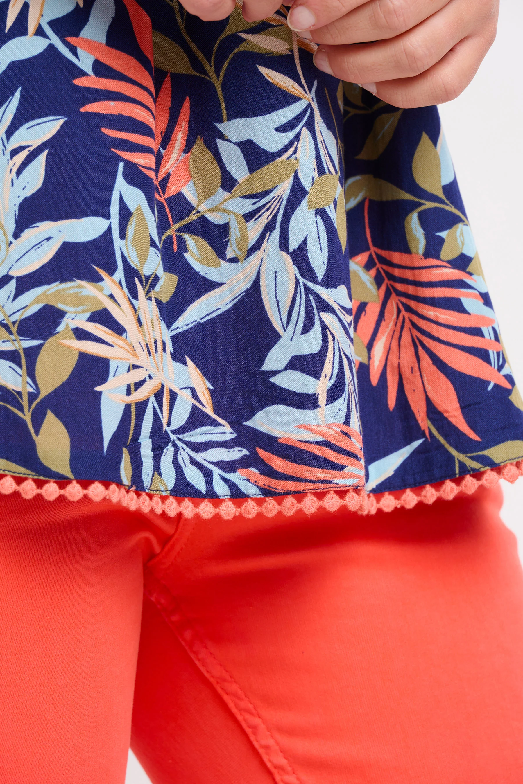 Trailing Tropics Sleeveless Blouse - Image 4