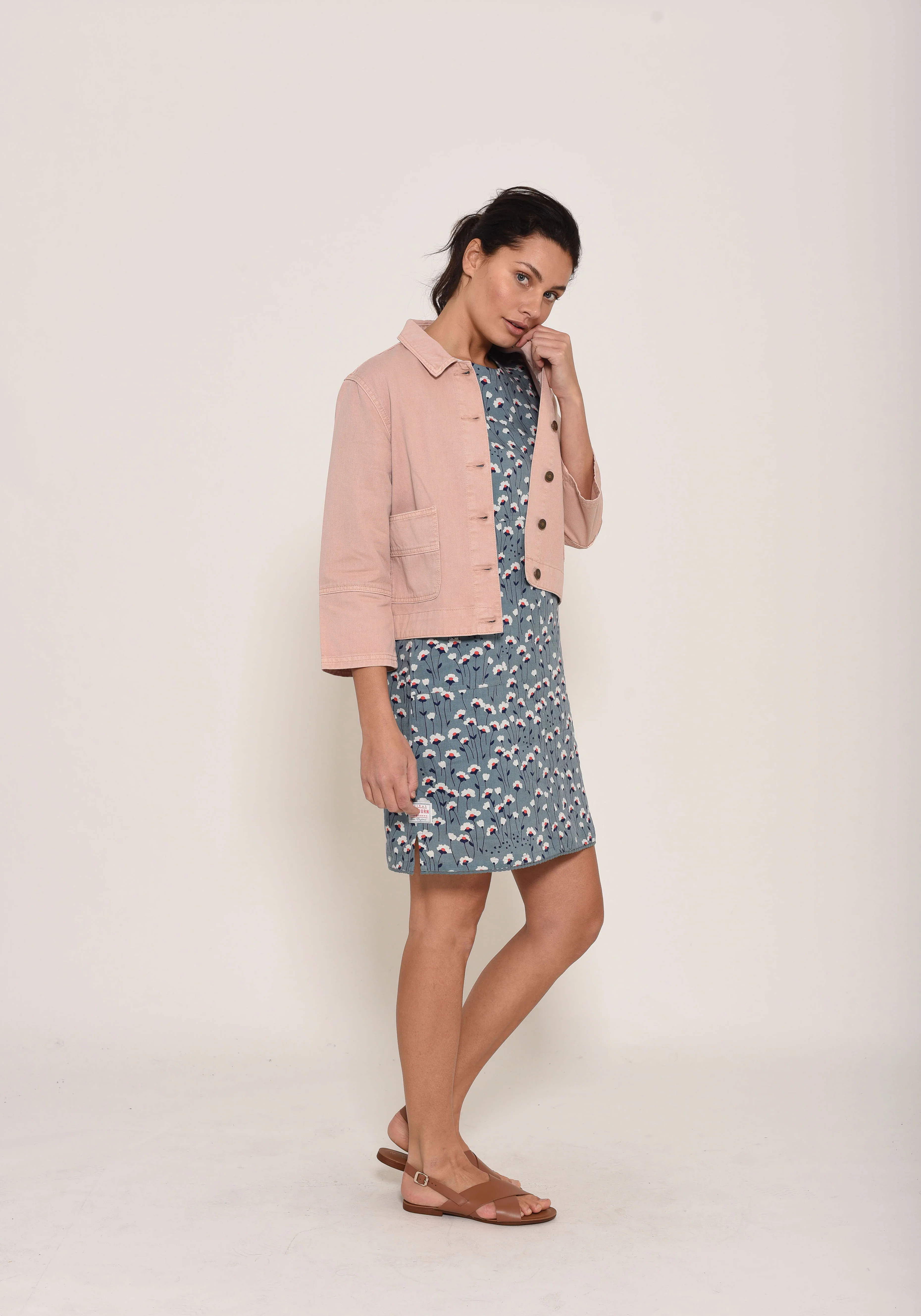 Pink Denim Jacket - Image 2