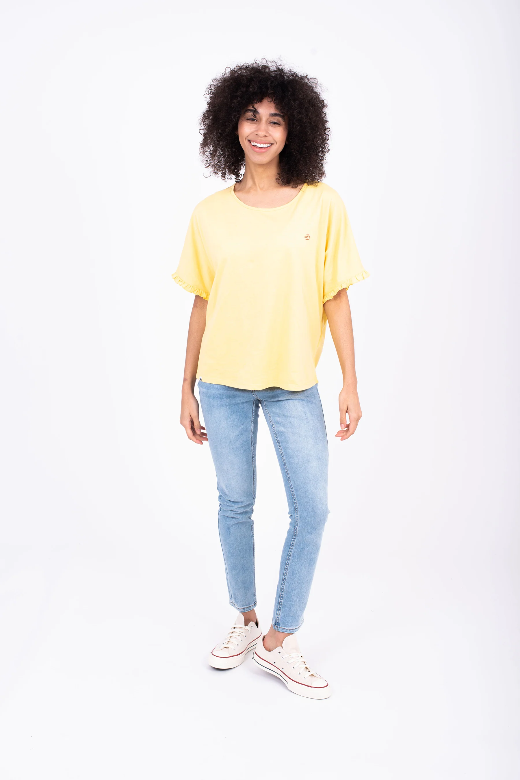 Valeria Yellow Tshirt - Image 3