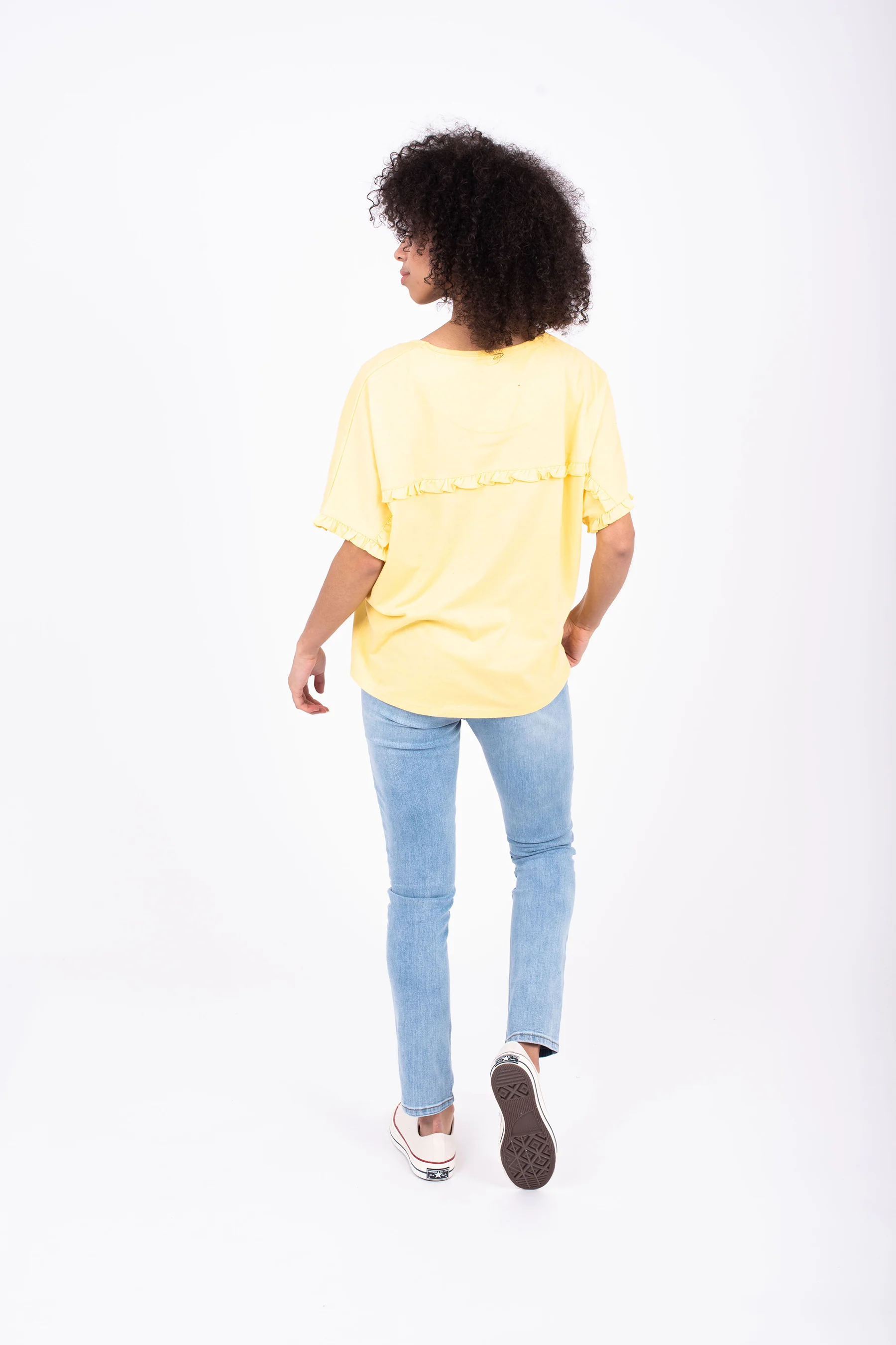 Valeria Yellow Tshirt - Image 4