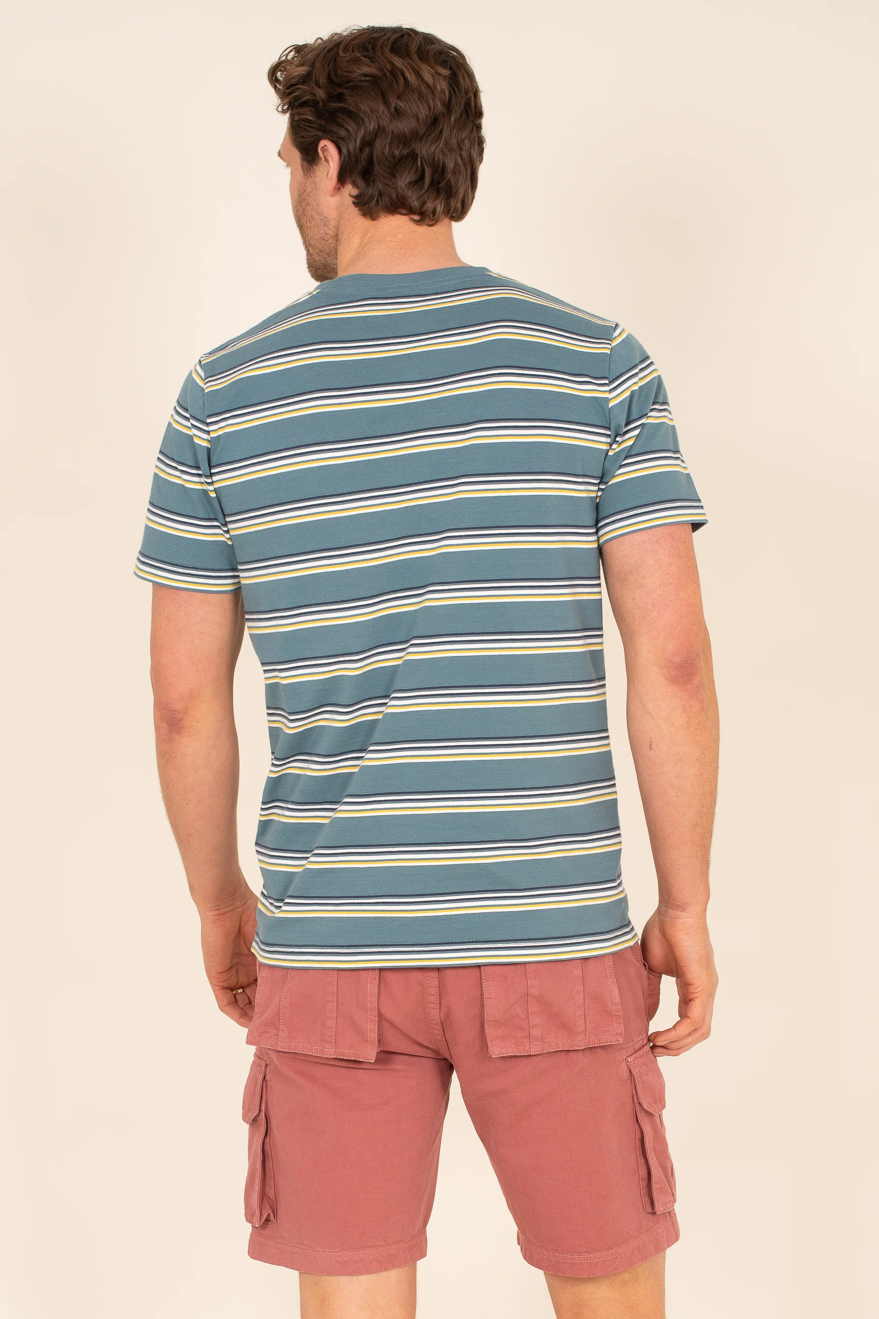 Washed Pink Cargo Shorts - Image 6