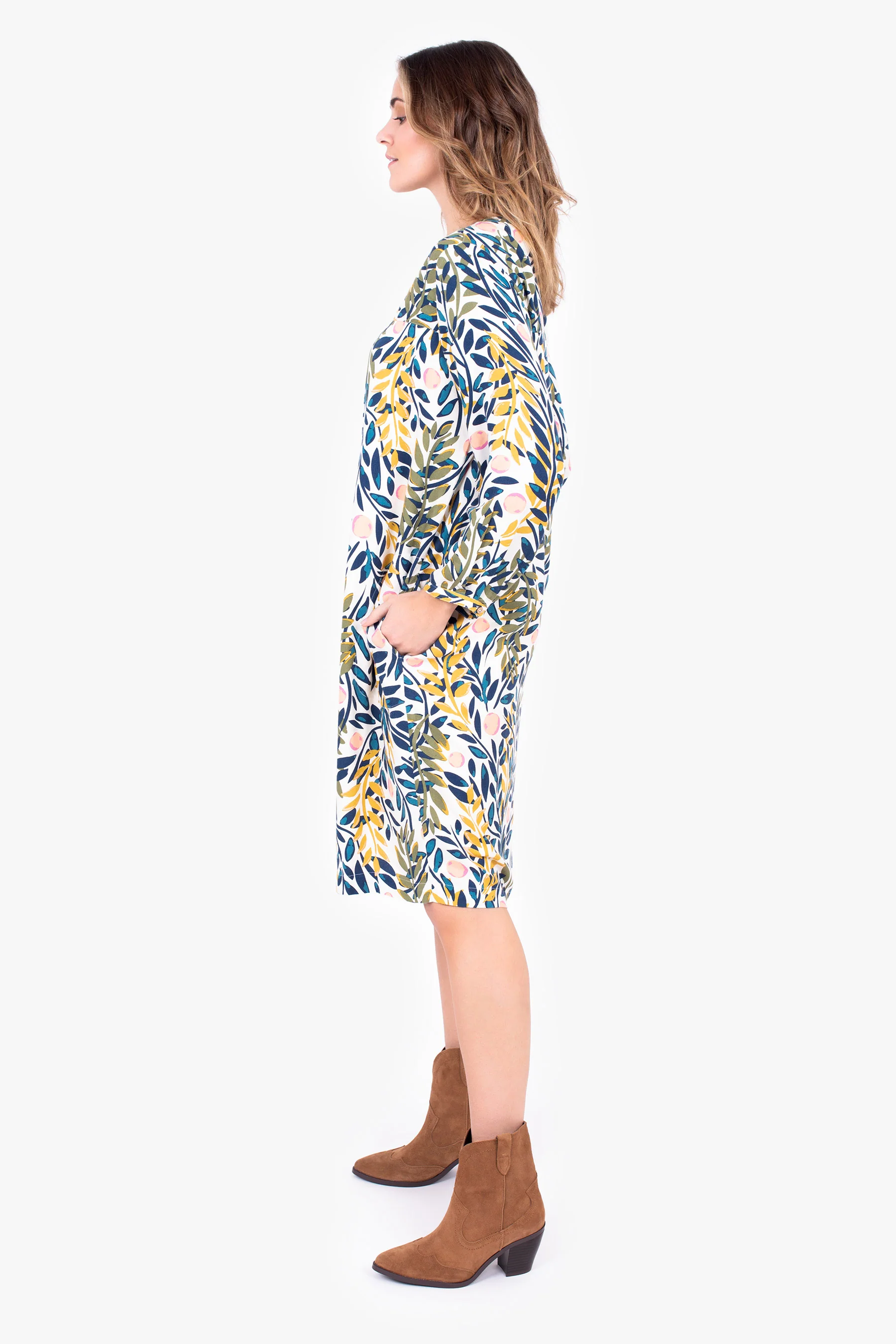 Trailing Shirt Dress - Image 4