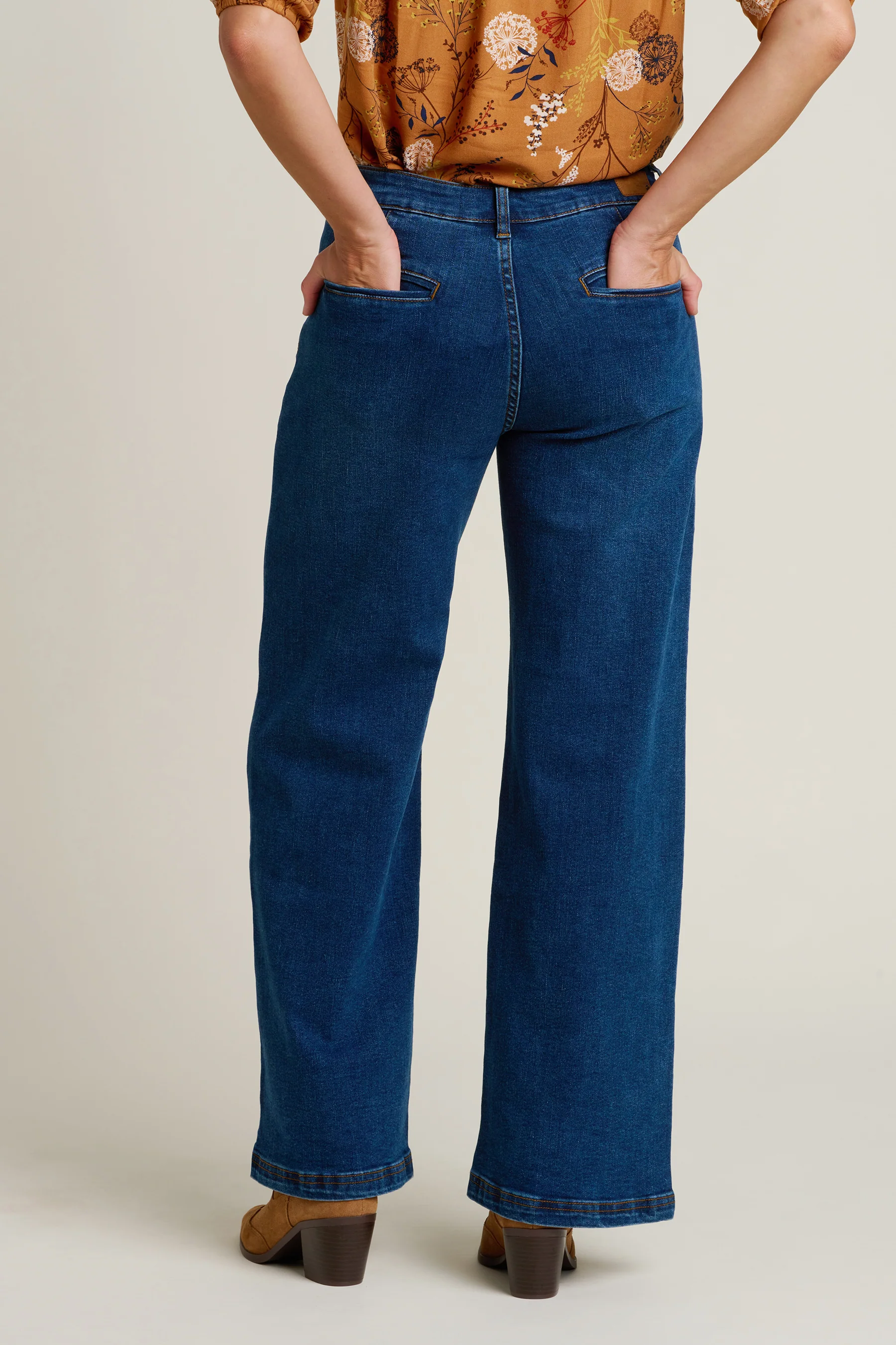 Wide Straight Leg Jeans - Image 3