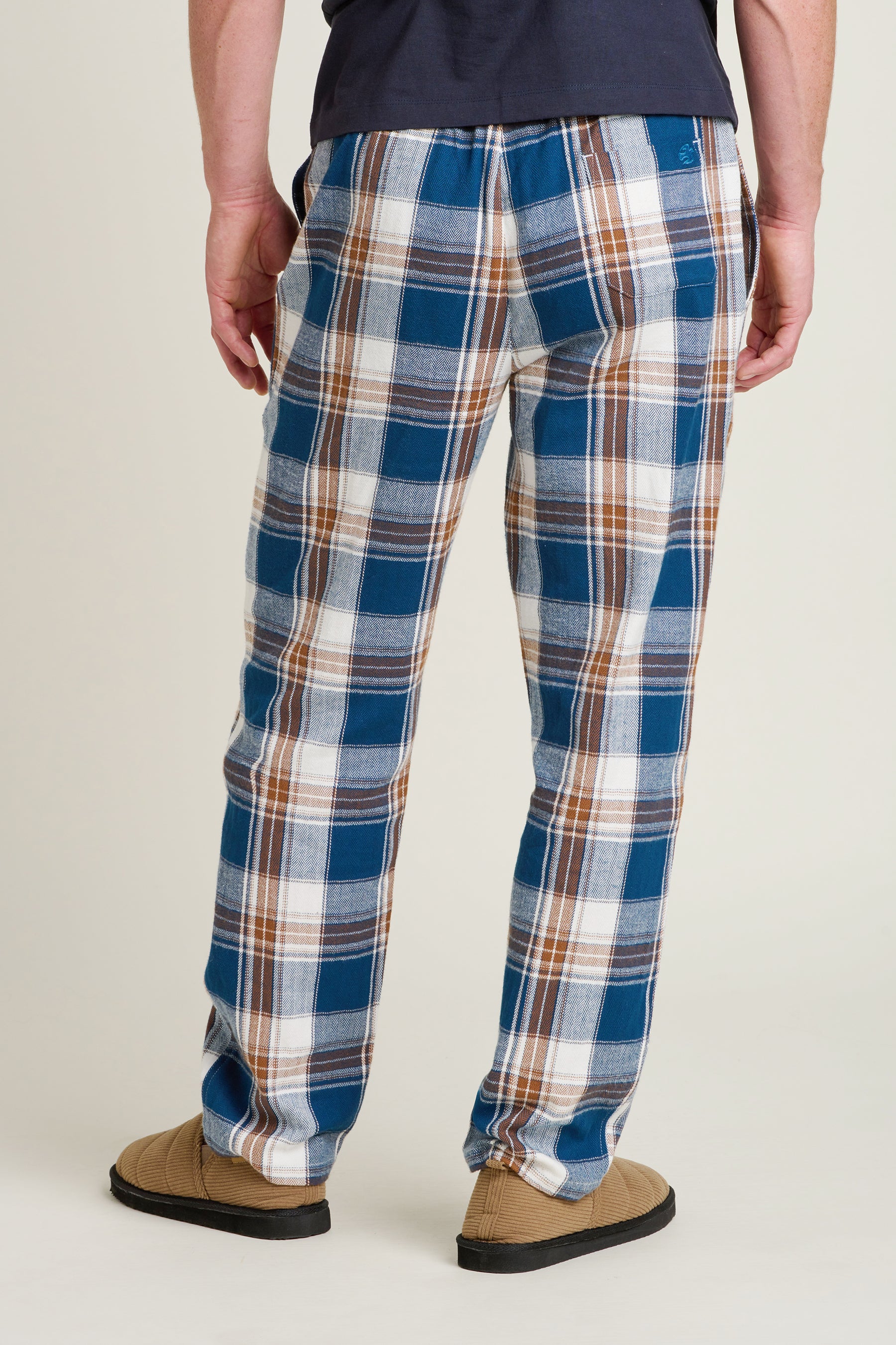 Winter Check Pyjama Bottoms - Image 3