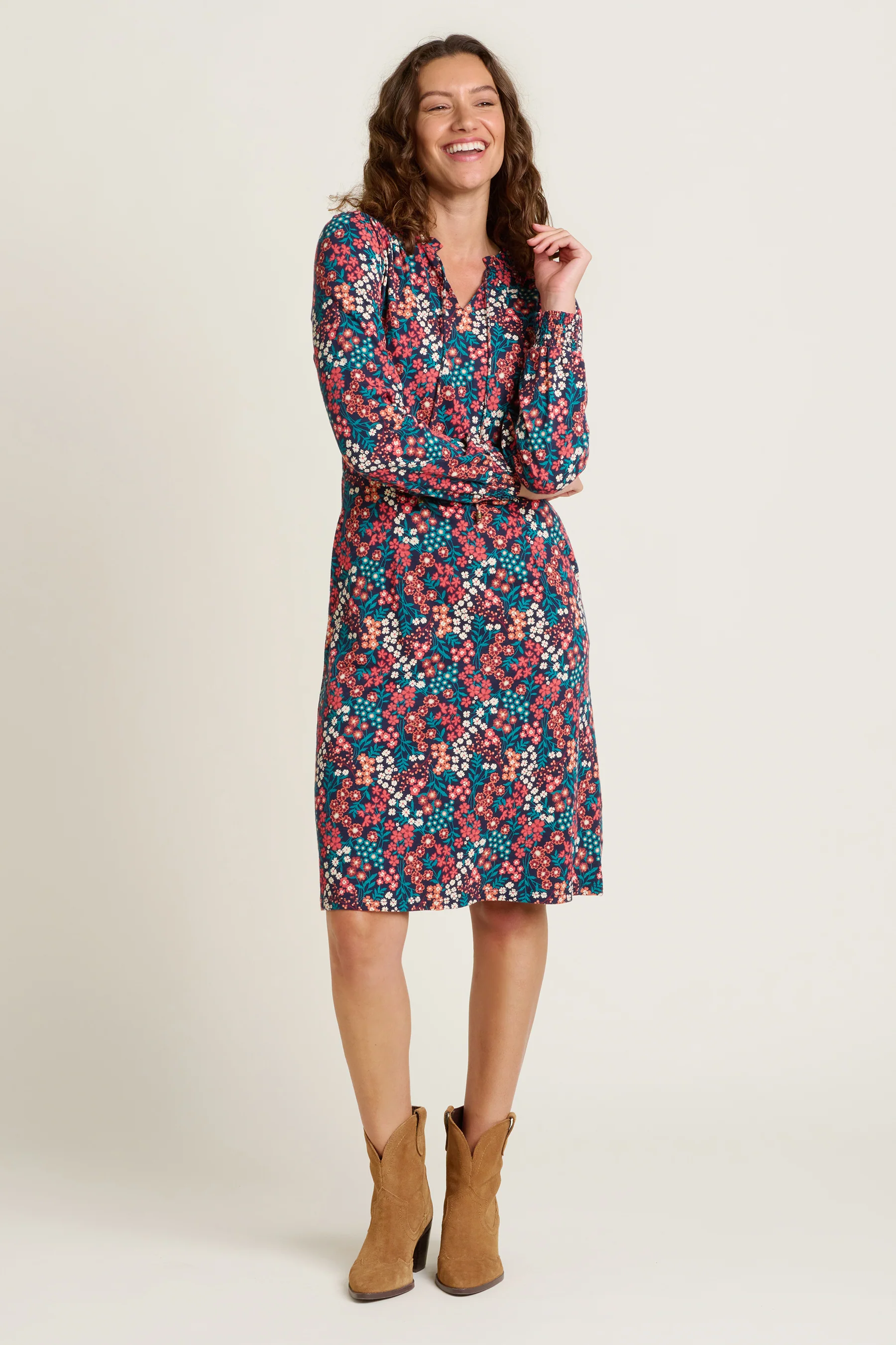 Winter Ditsy Dress - Image 3