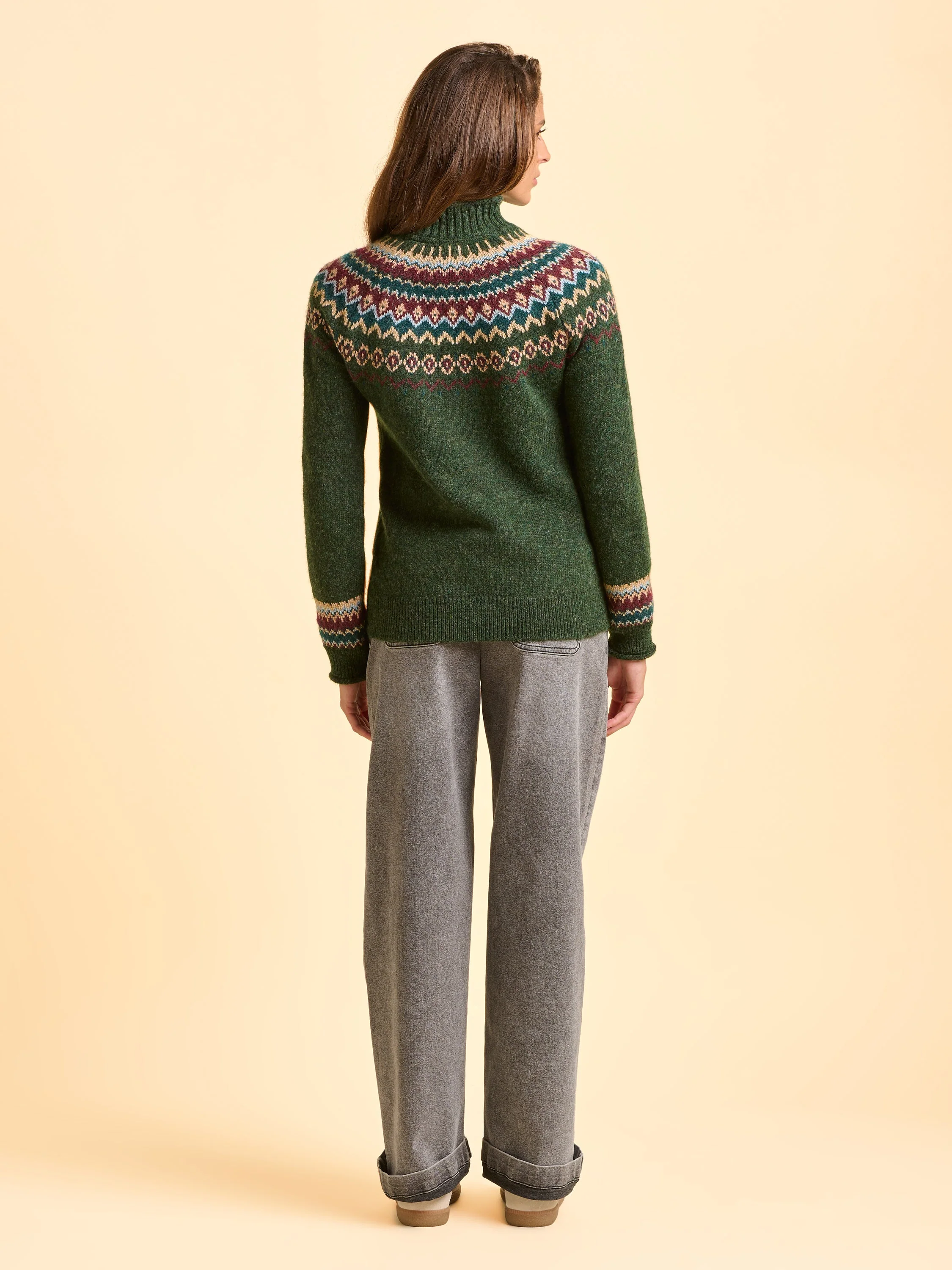 Woodland Fairisle Jumper - Image 3