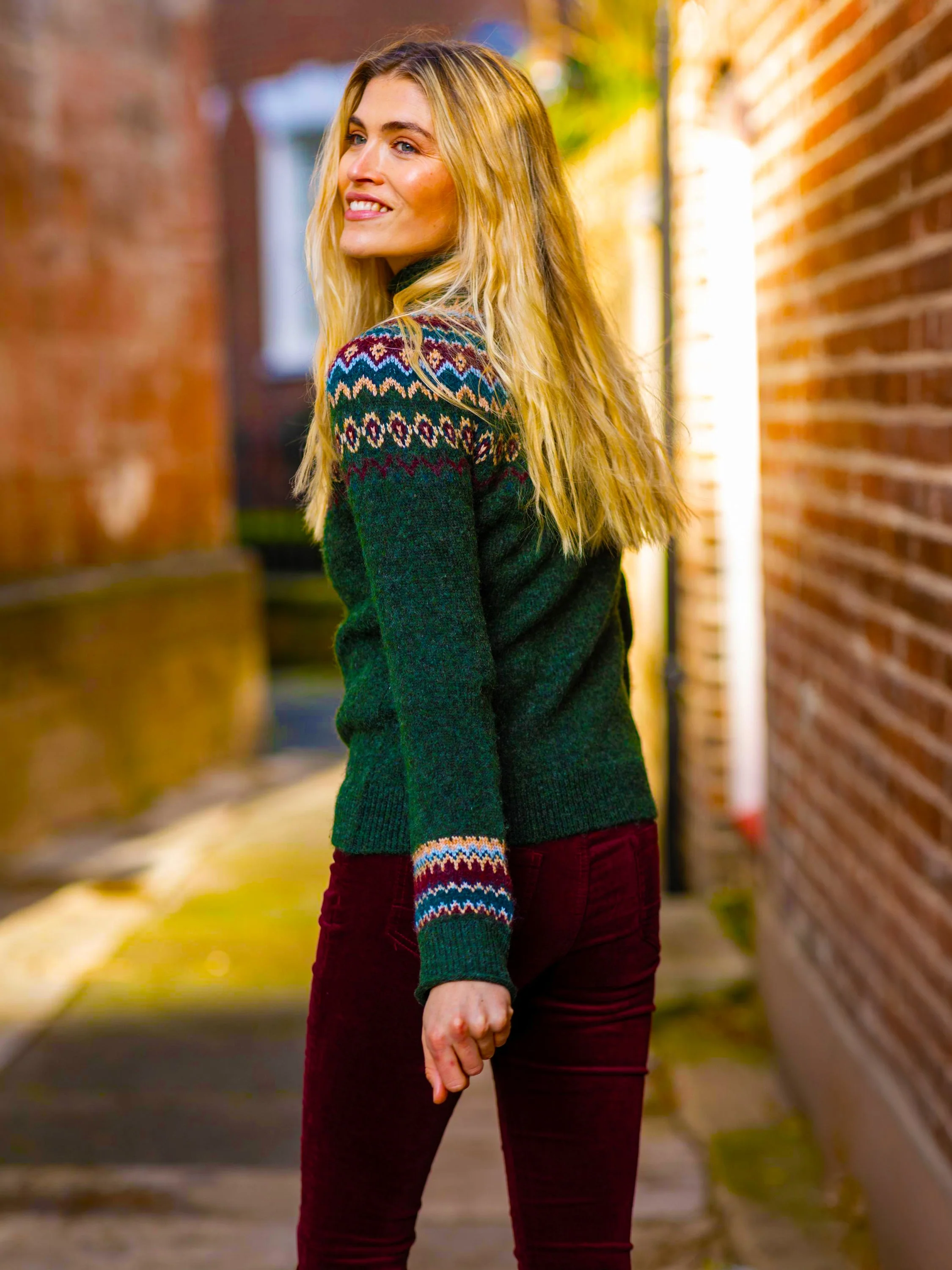 Woodland Fairisle Jumper - Image 6