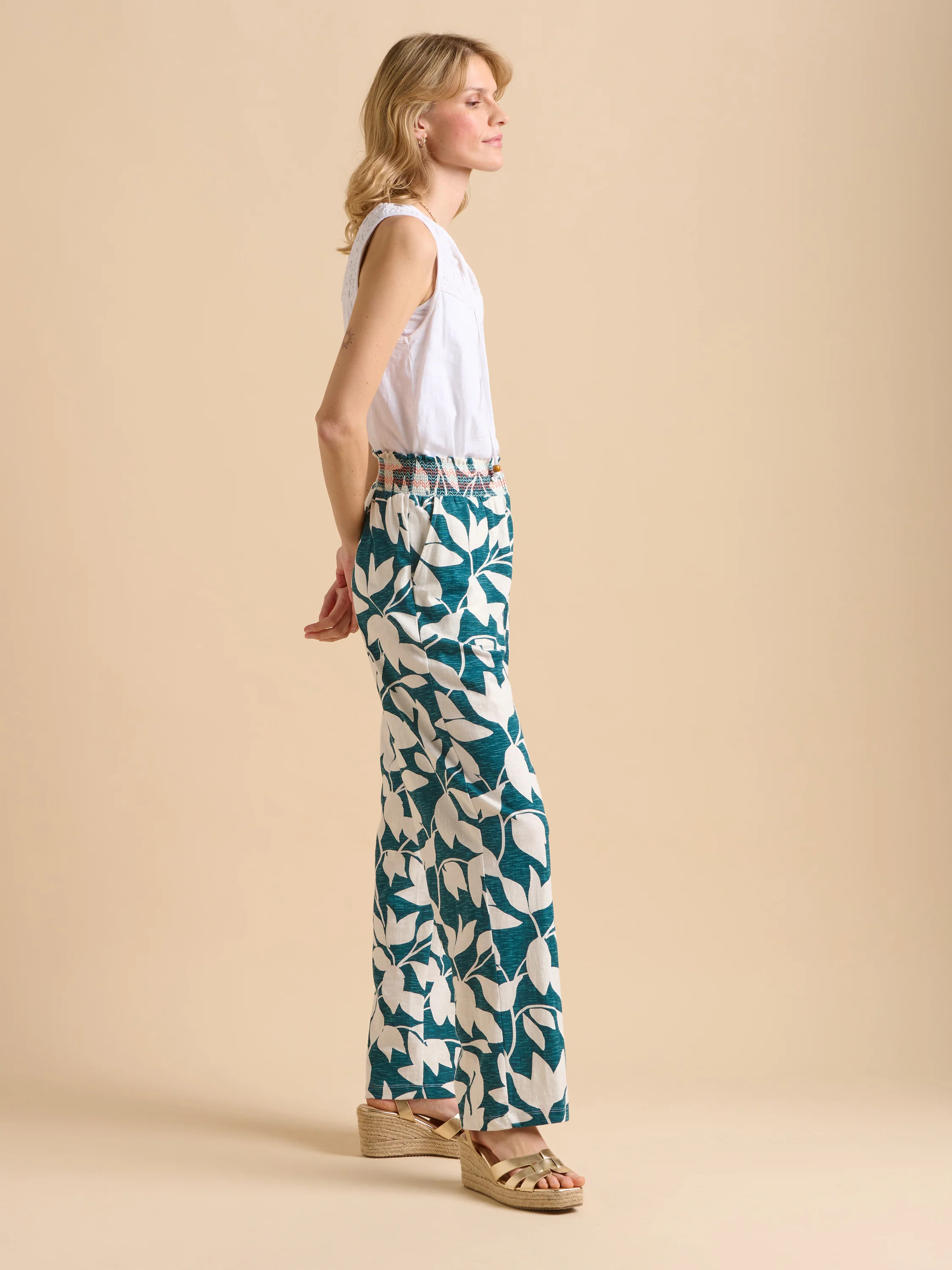 Woodland Leaves Trouser - Image 5