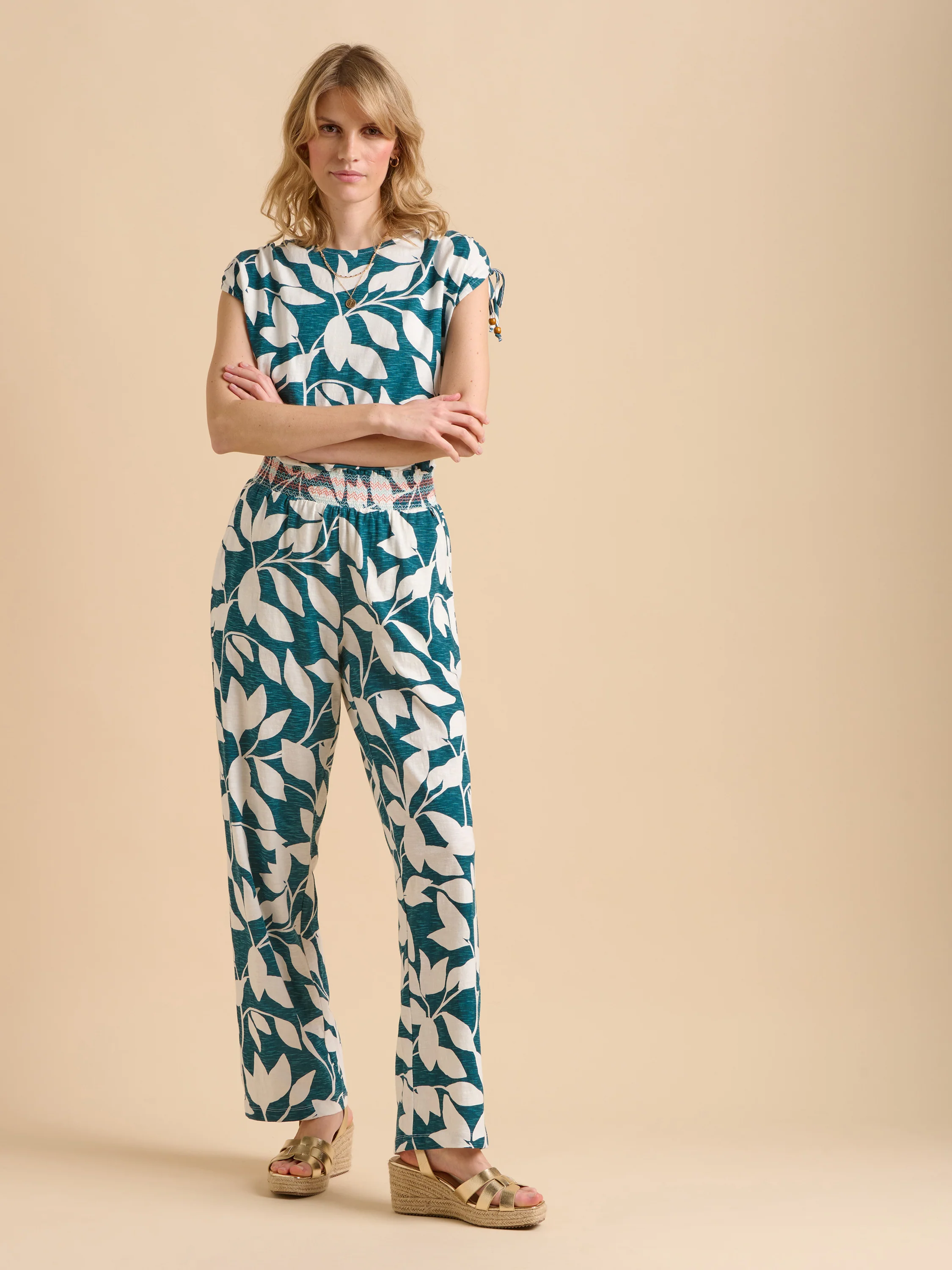 Woodland Leaves Trouser - Image 6