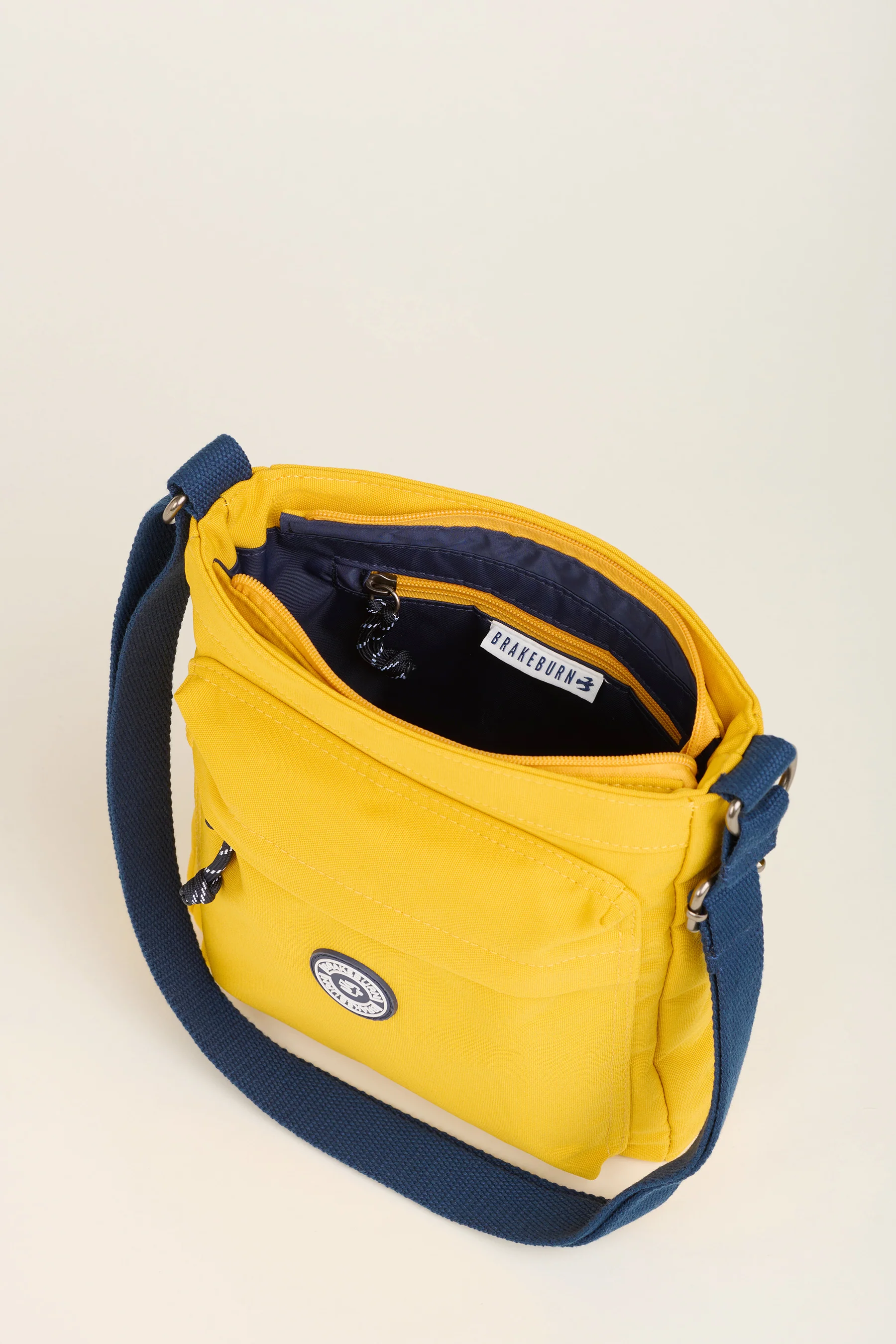 Yellow And Navy Large Crossbody - Image 2