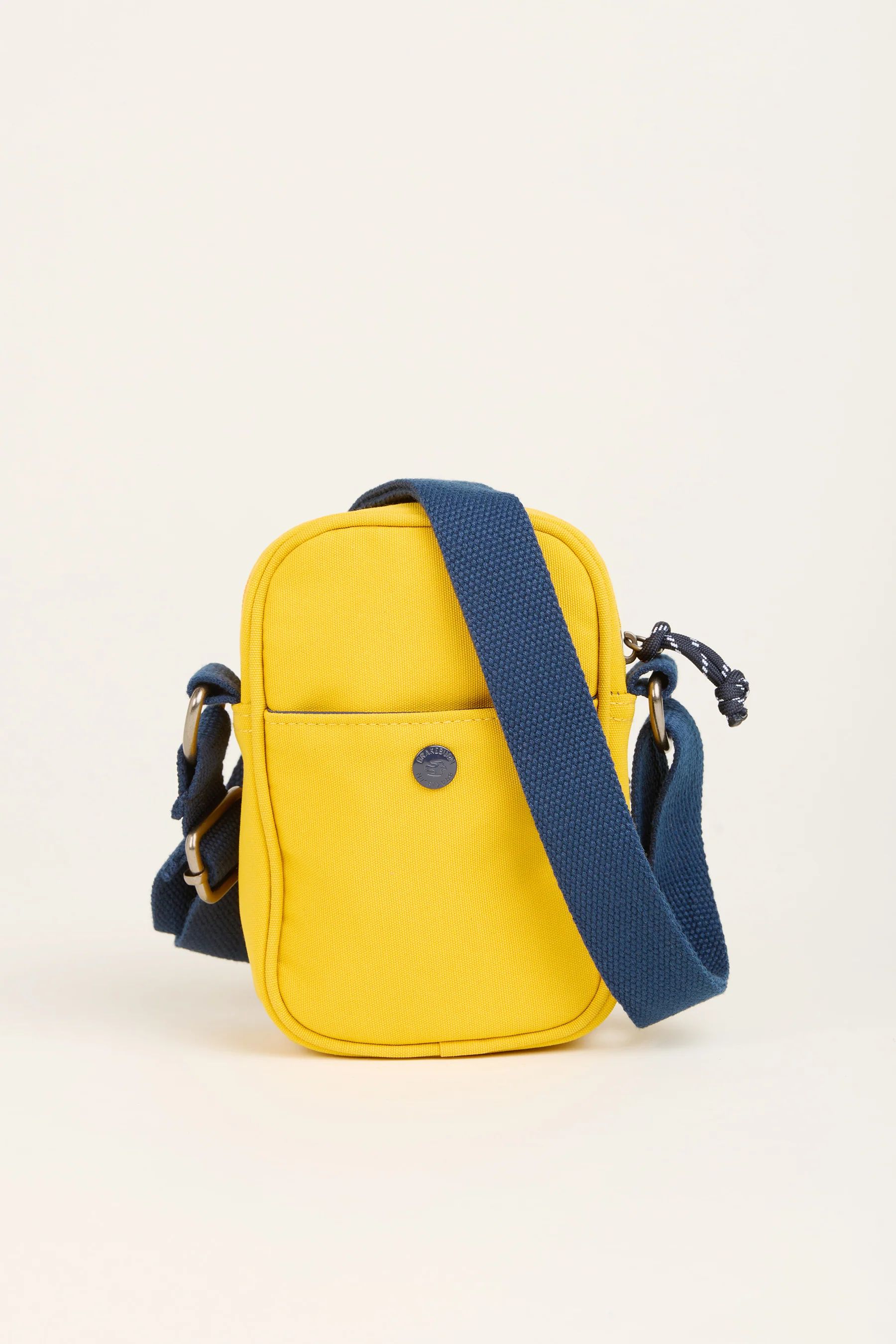 Yellow And Navy Small Pouch Crossbody Bag - Image 3