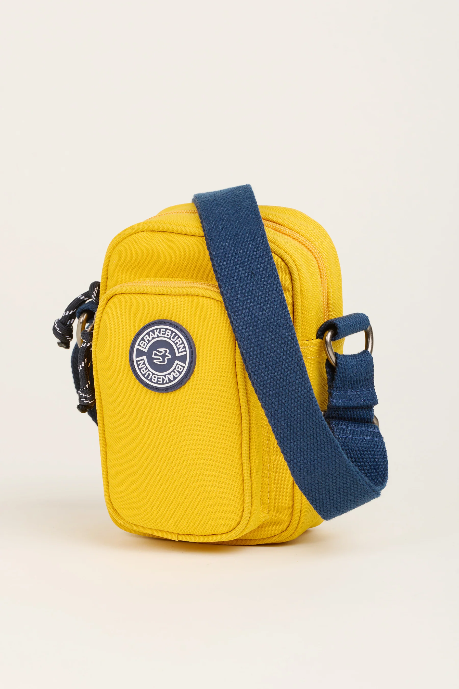 Yellow And Navy Small Pouch Crossbody Bag - Image 4