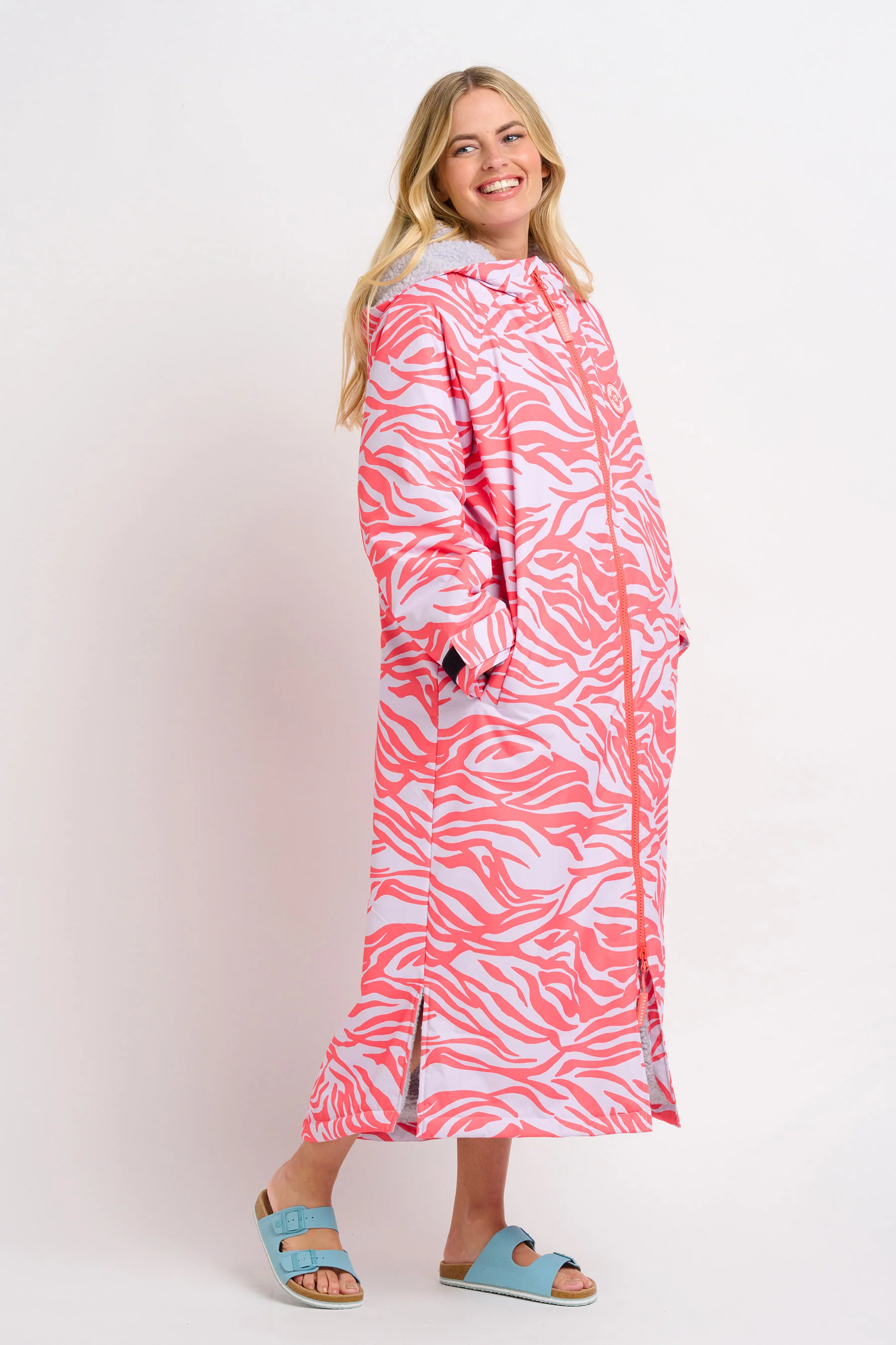 Zebra Print Chinook Changing Robe - Image 2