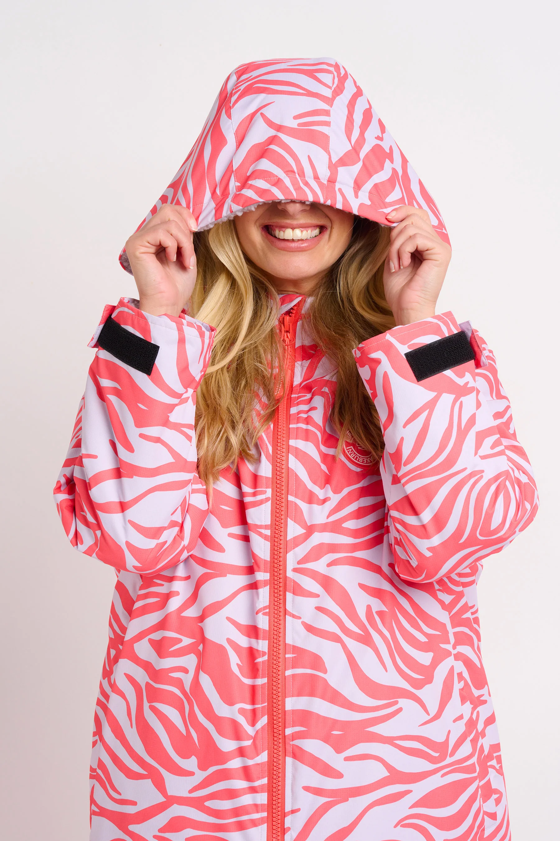 Zebra Print Chinook Changing Robe - Image 3