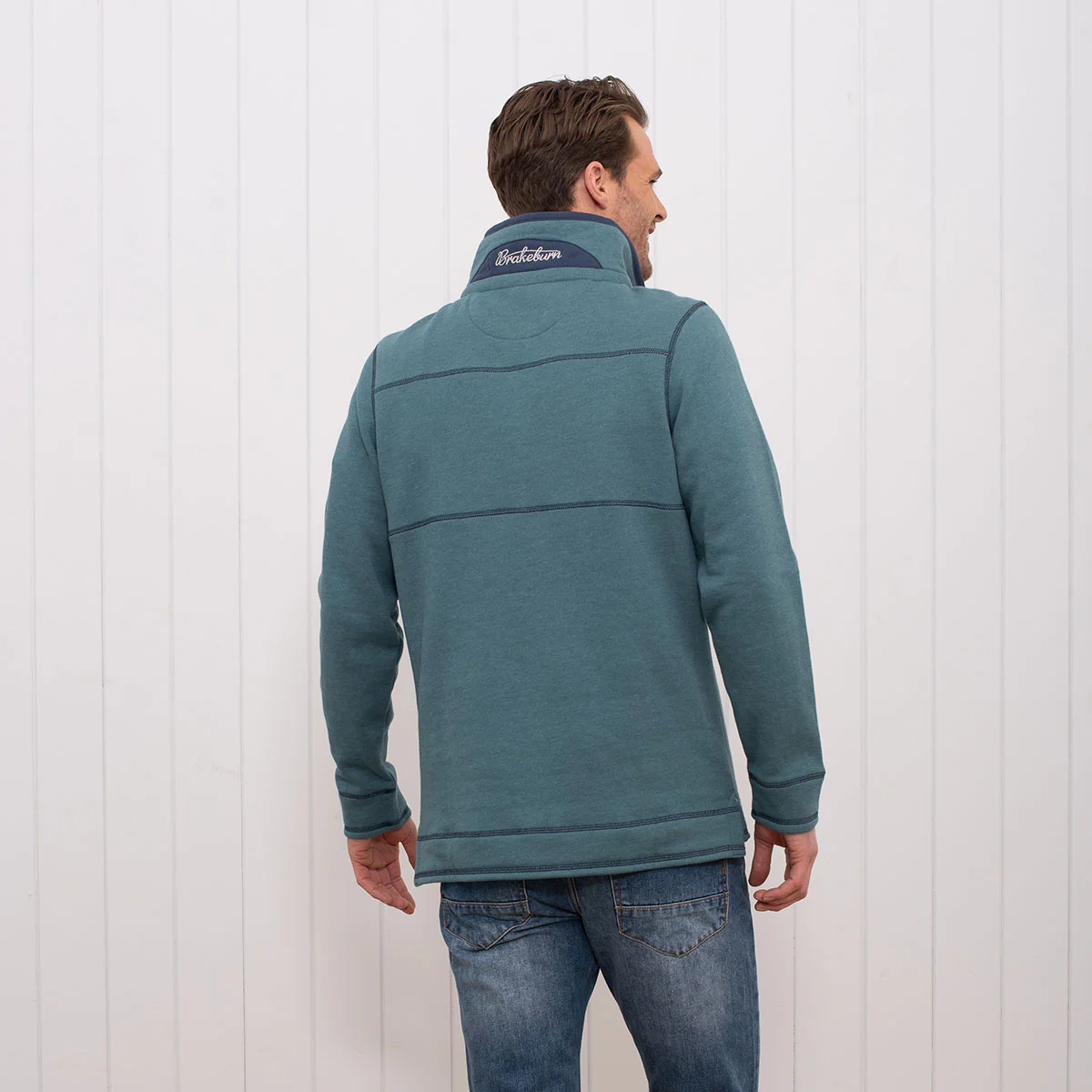 Zip Neck Sweat - Image 3